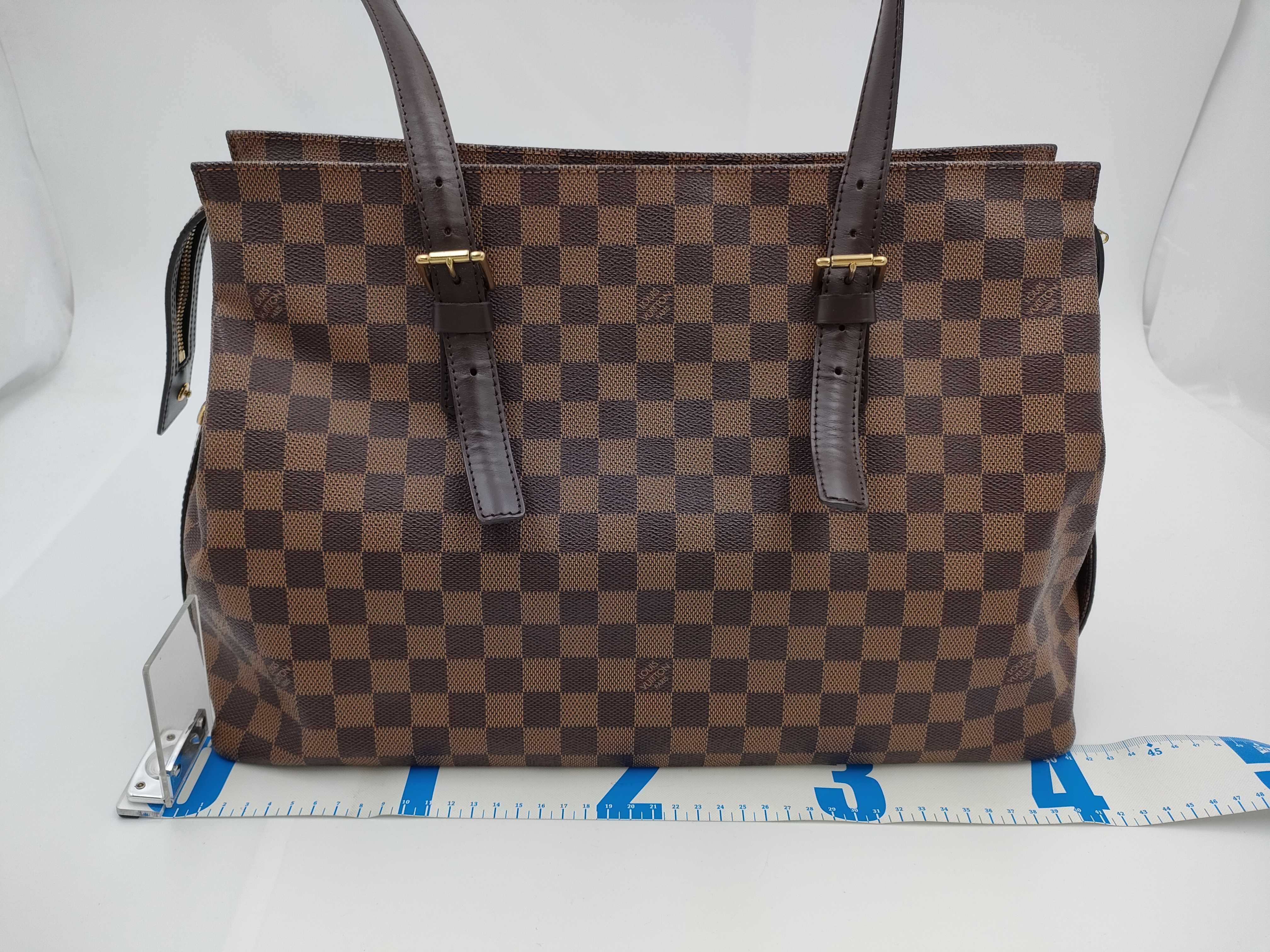 【水曜終了】(10229_0272)LOUIS VUITTON ダミエ N51119 チェルシー トートバッグ
