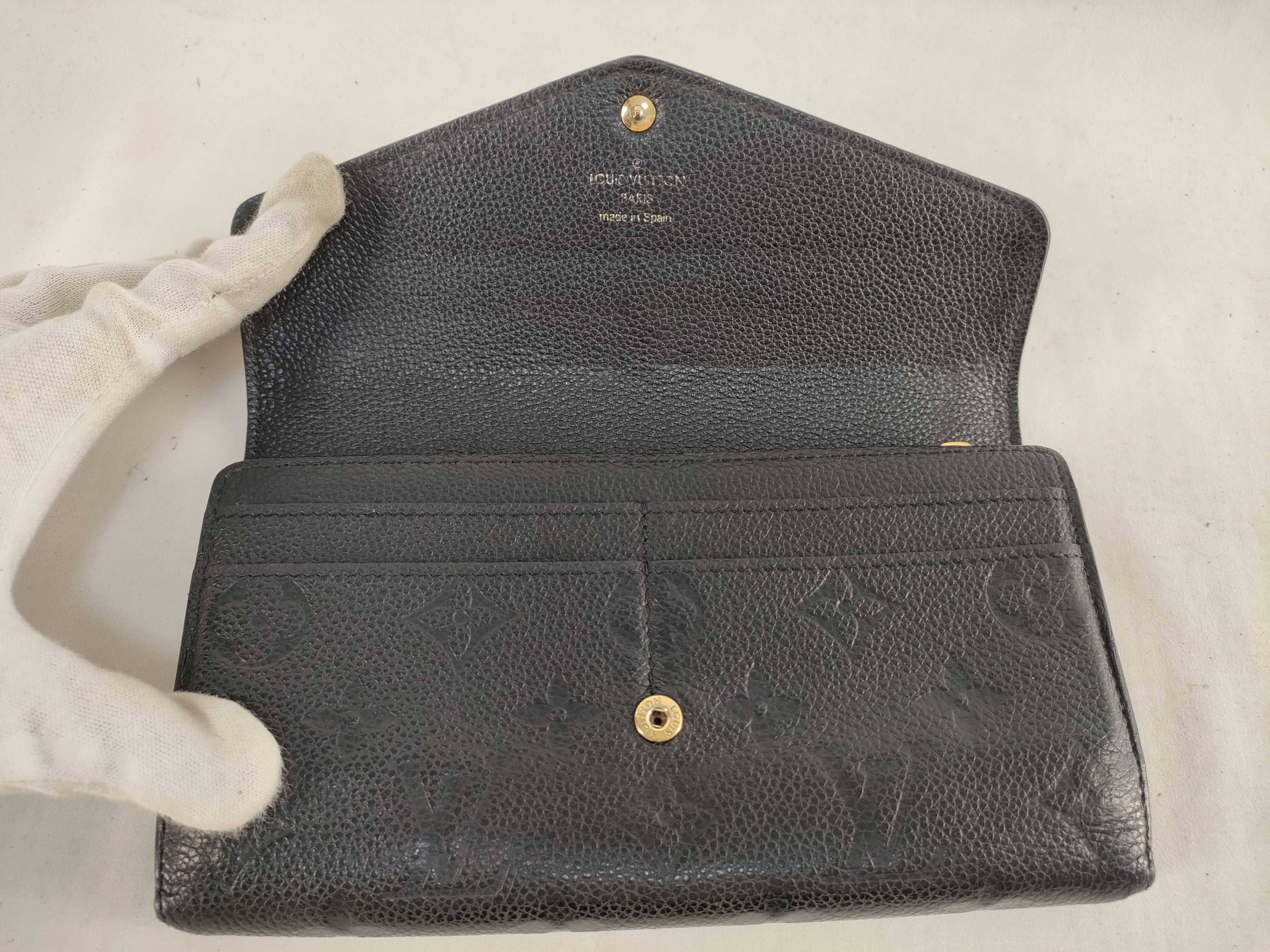 【水曜終了】(10229_0236)LOUIS VUITTON モノグラム アンプラント ルイヴィトン Louis Vuitton アンプラント ポルトフォイユ サラ 財布