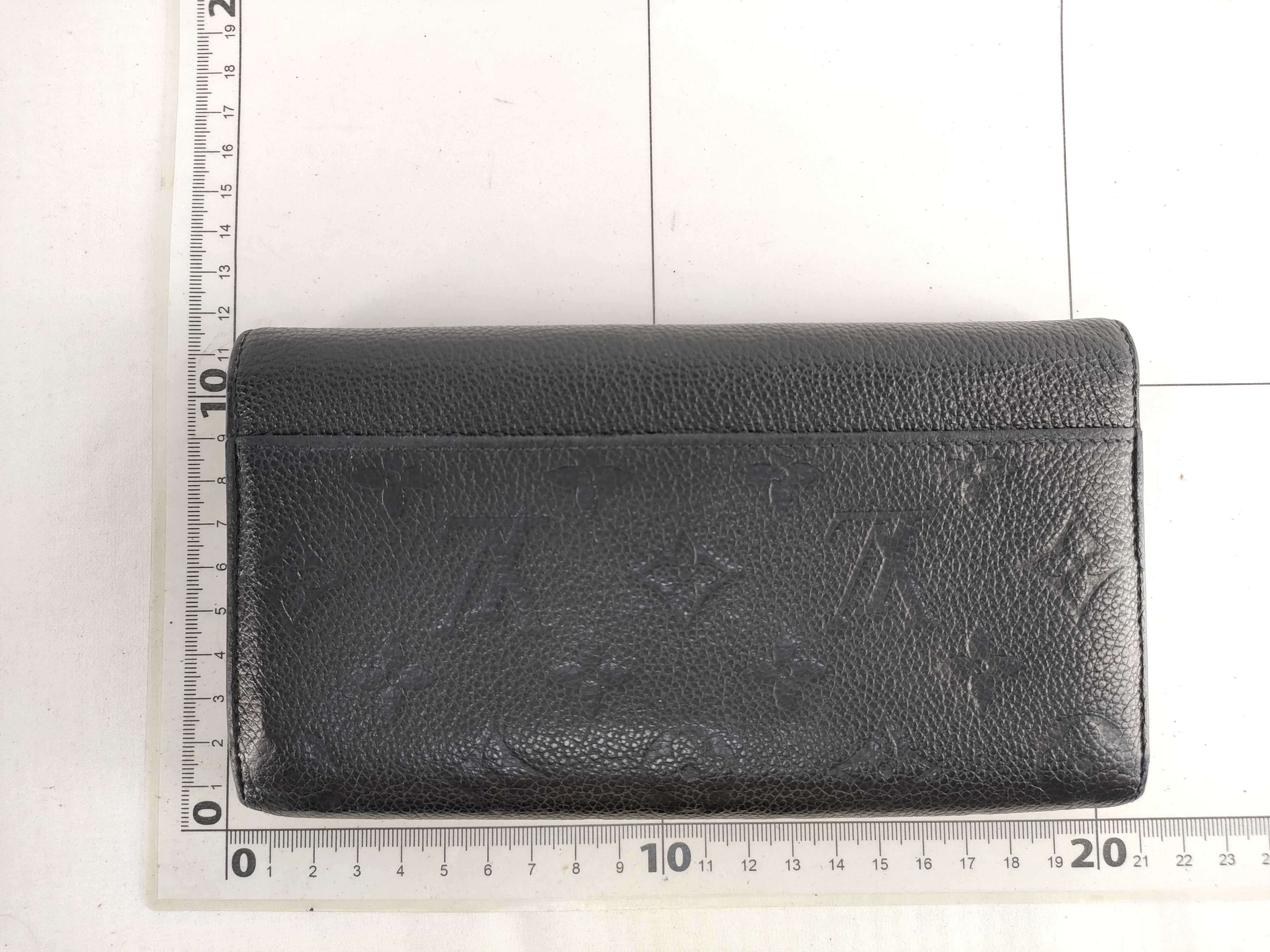 【水曜終了】(10229_0236)LOUIS VUITTON モノグラム アンプラント ルイヴィトン Louis Vuitton アンプラント ポルトフォイユ サラ 財布