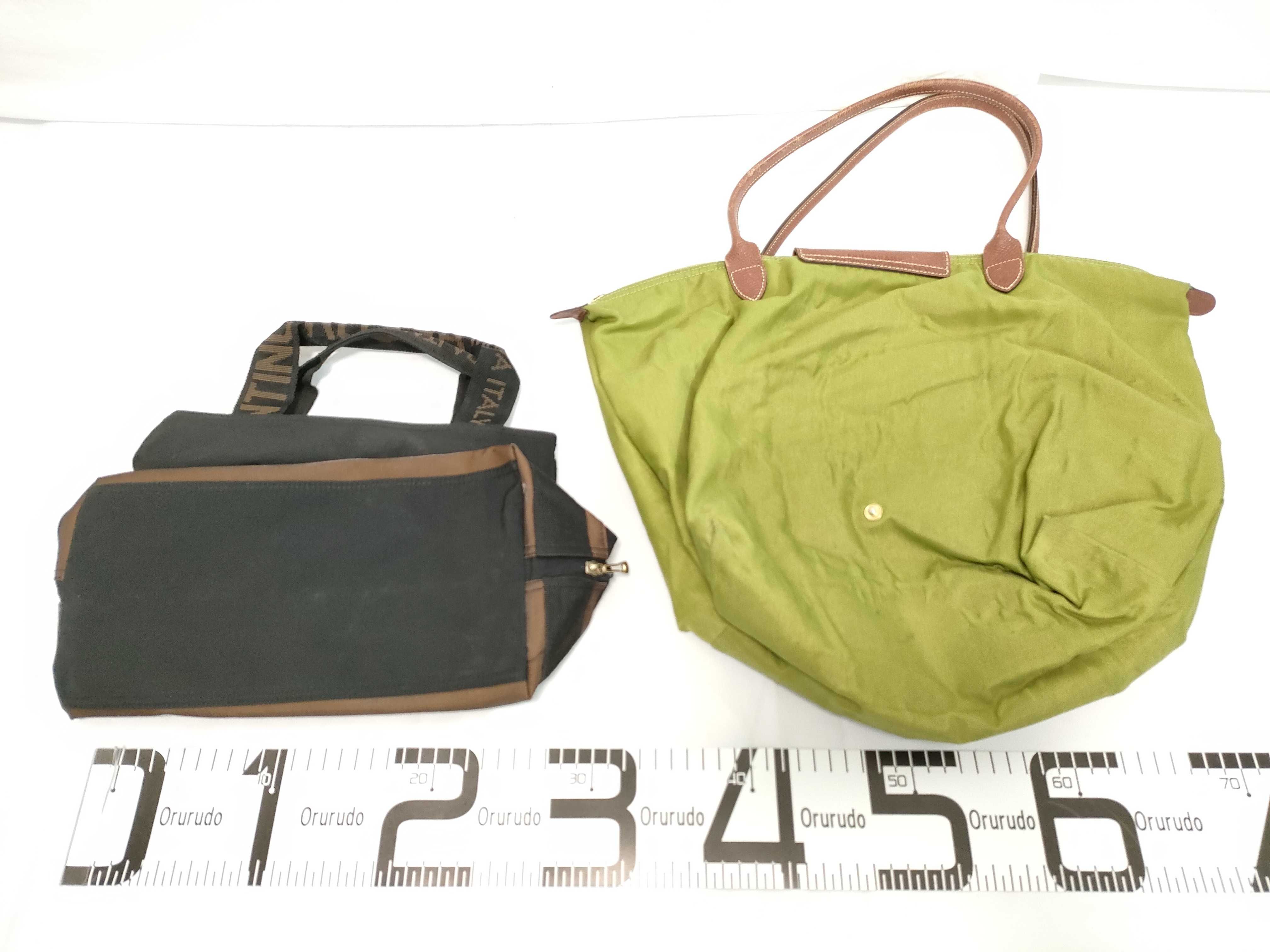 【水曜終了】(10223_0298)PRADA ナイロン ロンシャン バレンティノ ナイロン3点 ハンドバッグ