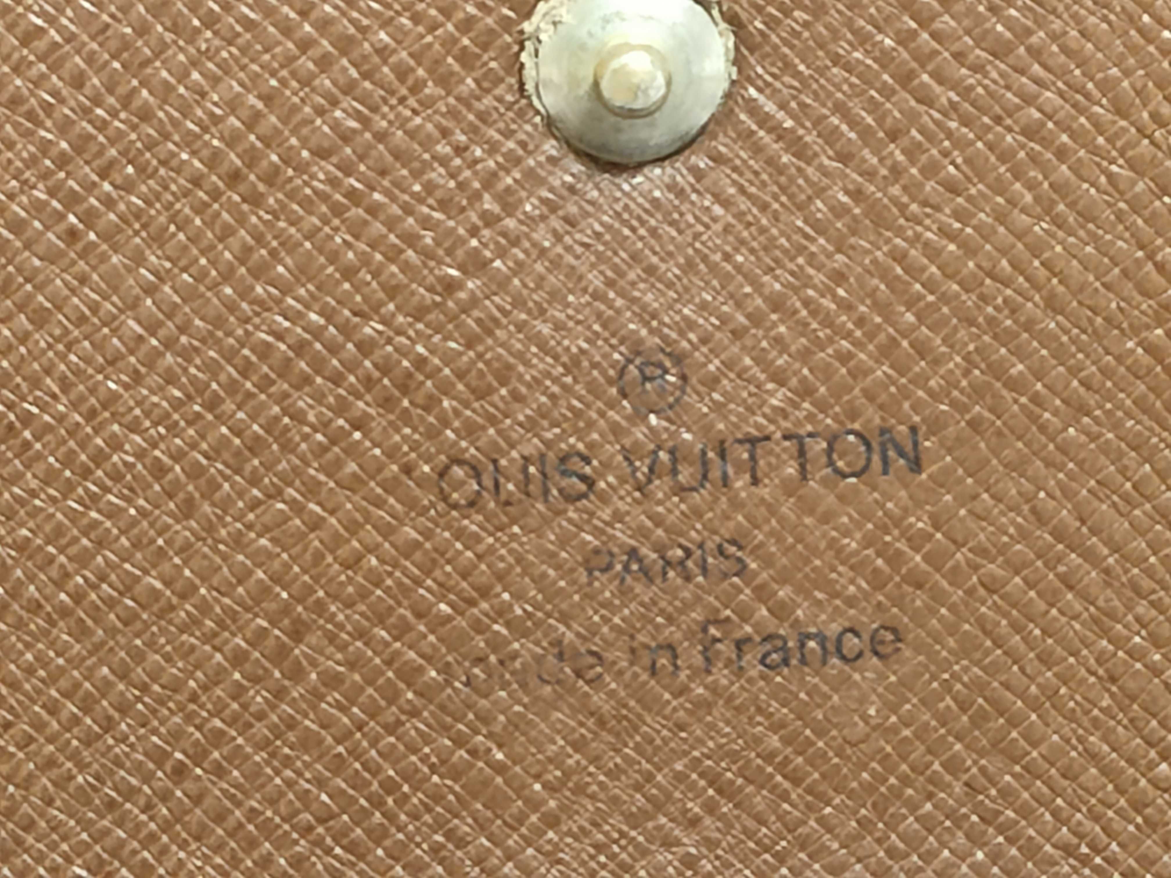 【水曜終了】(10223_0046)LOUIS VUITTON モノグラム ポルトフォイユ・サラ*2 財布