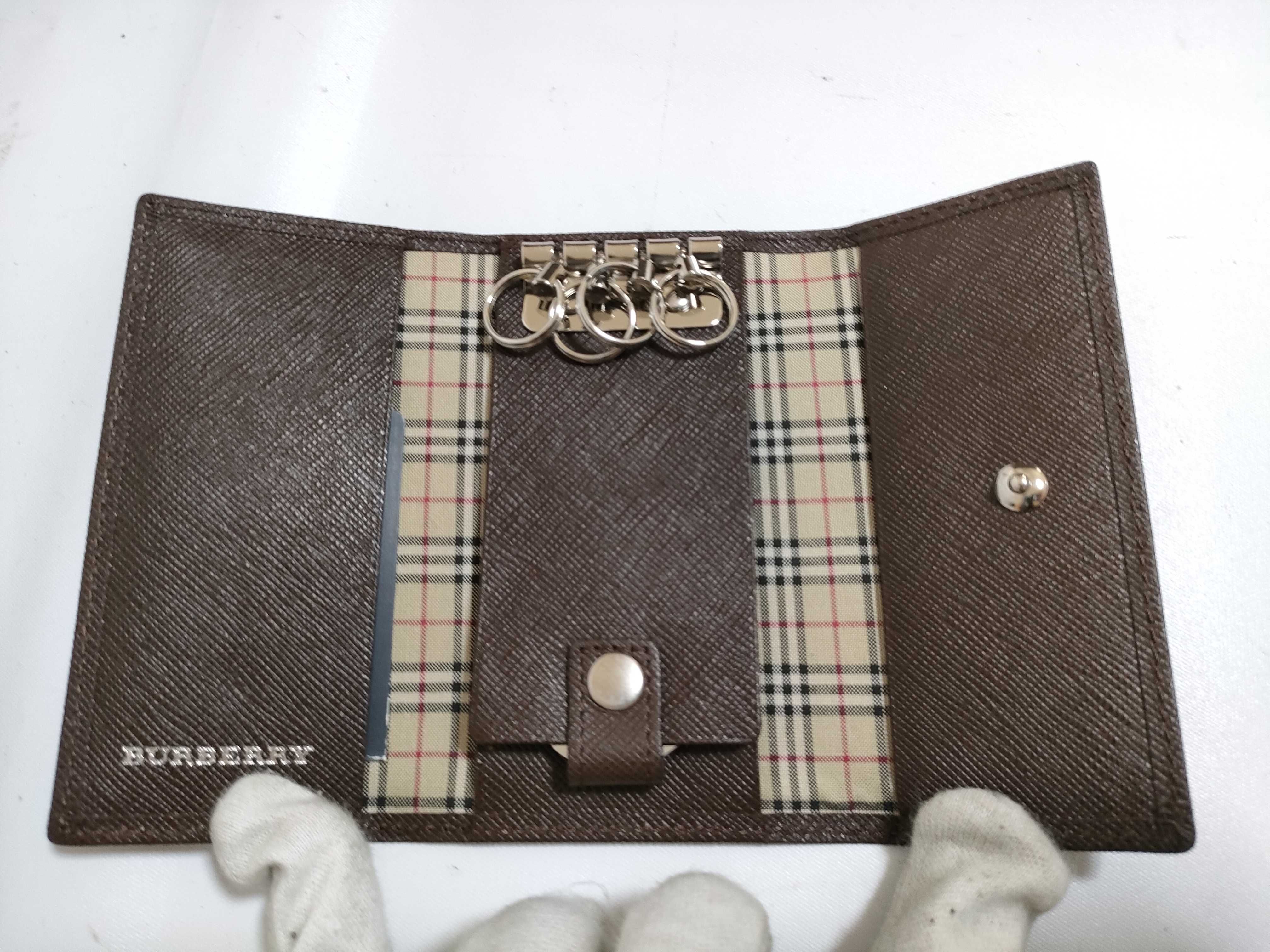 【水曜終了】(10221_0179)BURBERRY 未使用キーケース4連 キーケース・キーホルダー
