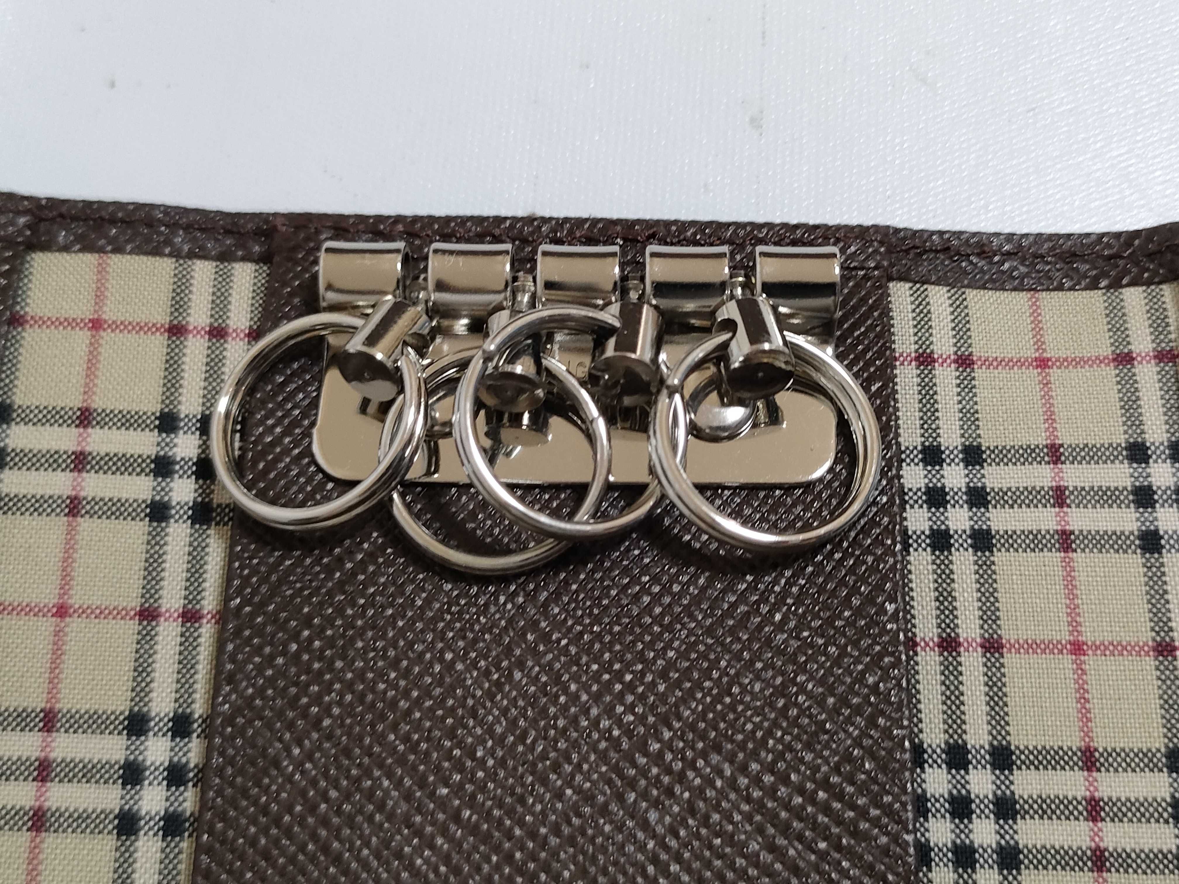 【水曜終了】(10221_0179)BURBERRY 未使用キーケース4連 キーケース・キーホルダー