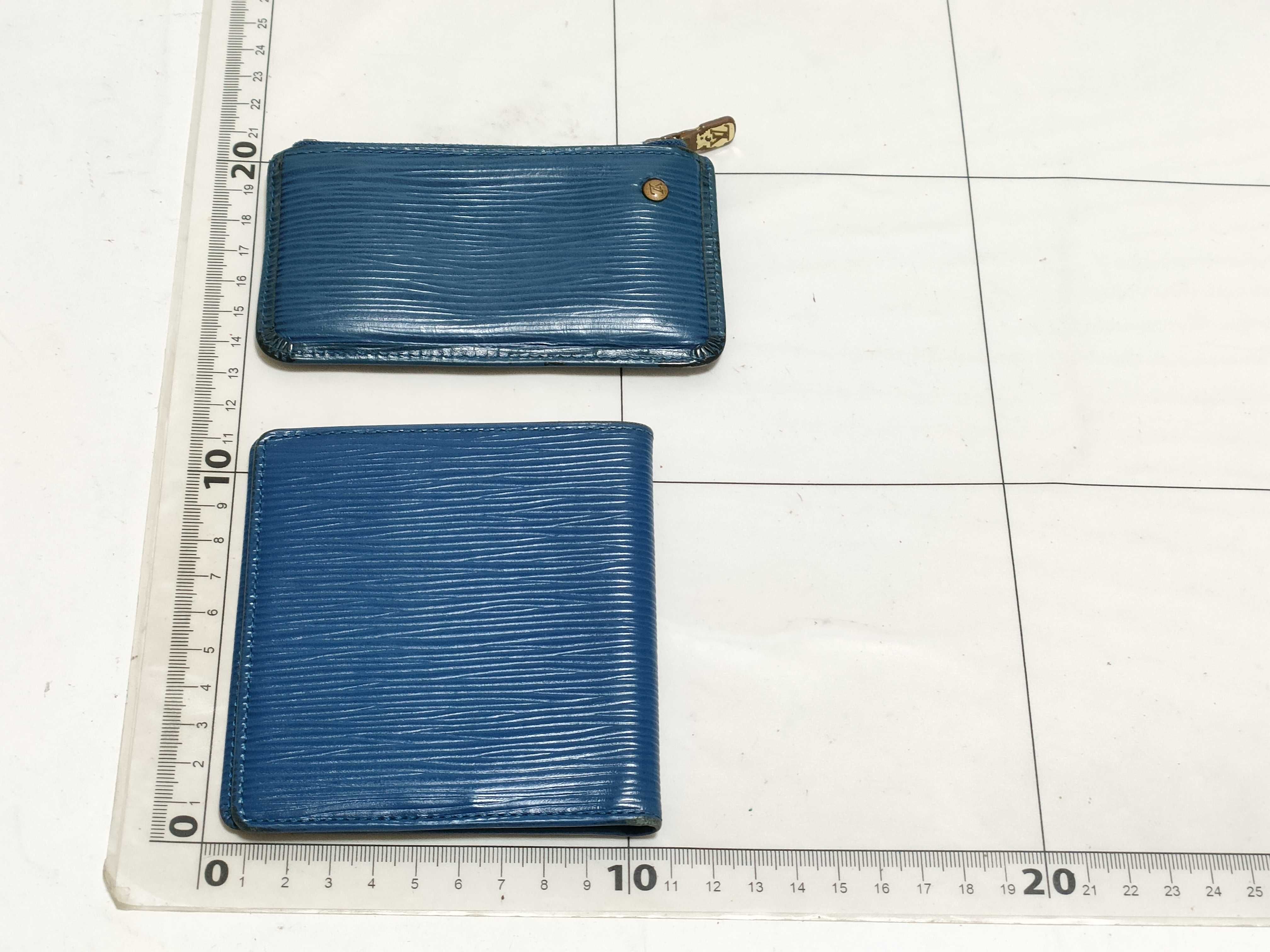 【水曜終了】(10223_0048)LOUIS VUITTON エピ ポシェット・クレポシェットクレ/カード入 小物セット 財布