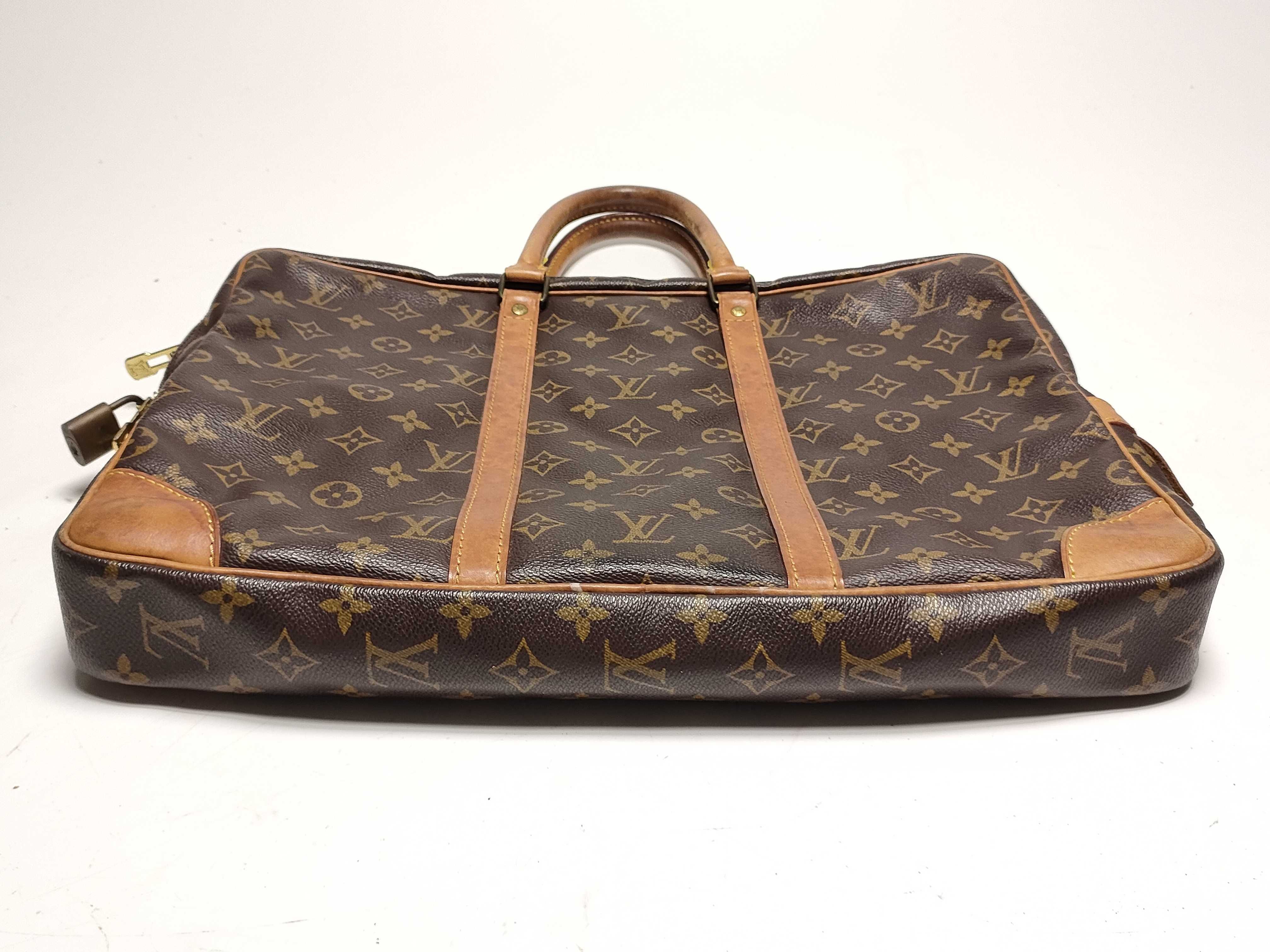 【水曜終了】(10229_0350)LOUIS VUITTON モノグラム ポルトドキュマンヴォワヤージュ CP ハンドバッグ