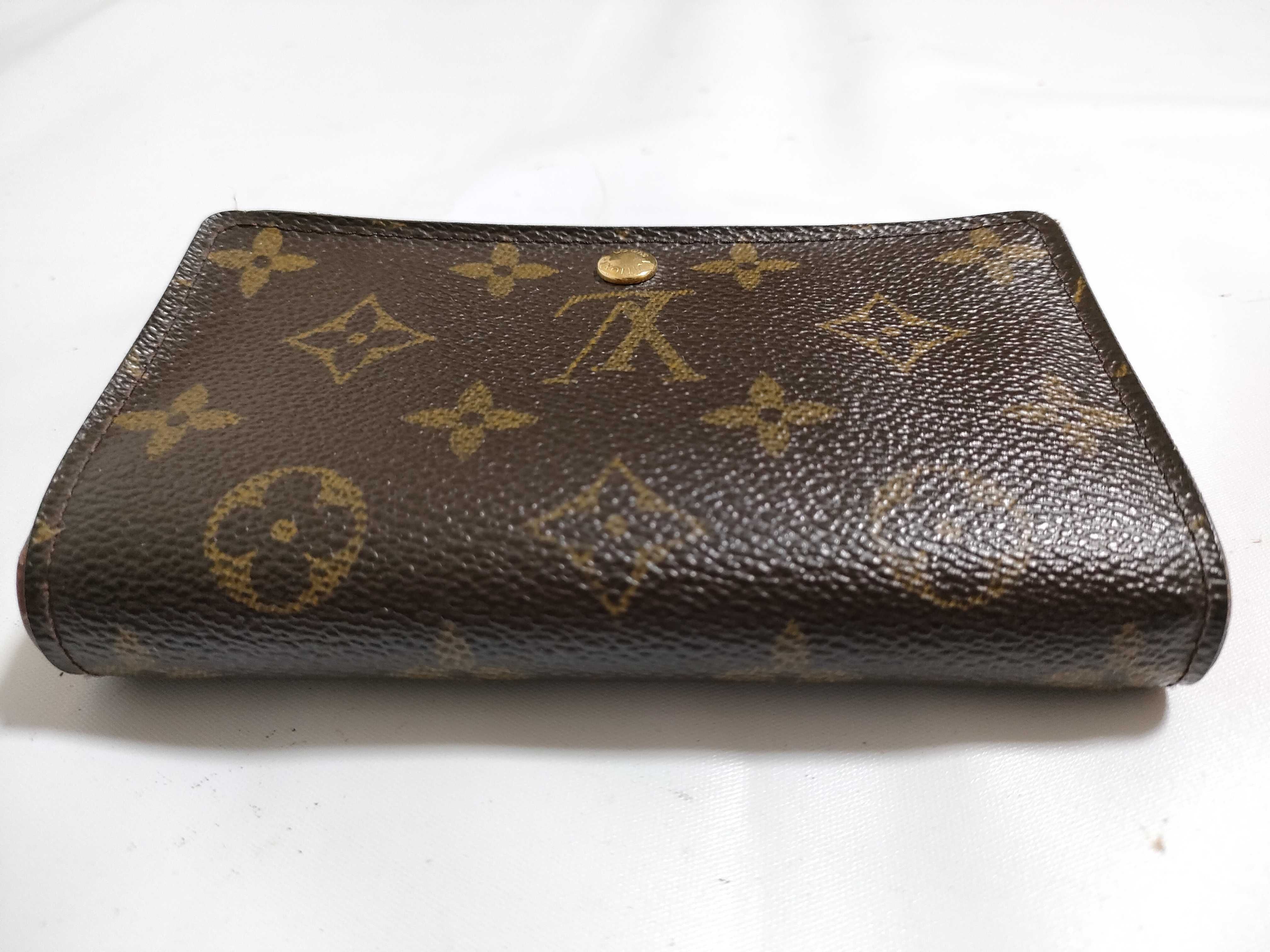 【水曜終了】(10229_0016)LOUIS VUITTON モノグラム ポルトモネビエトレゾール 財布