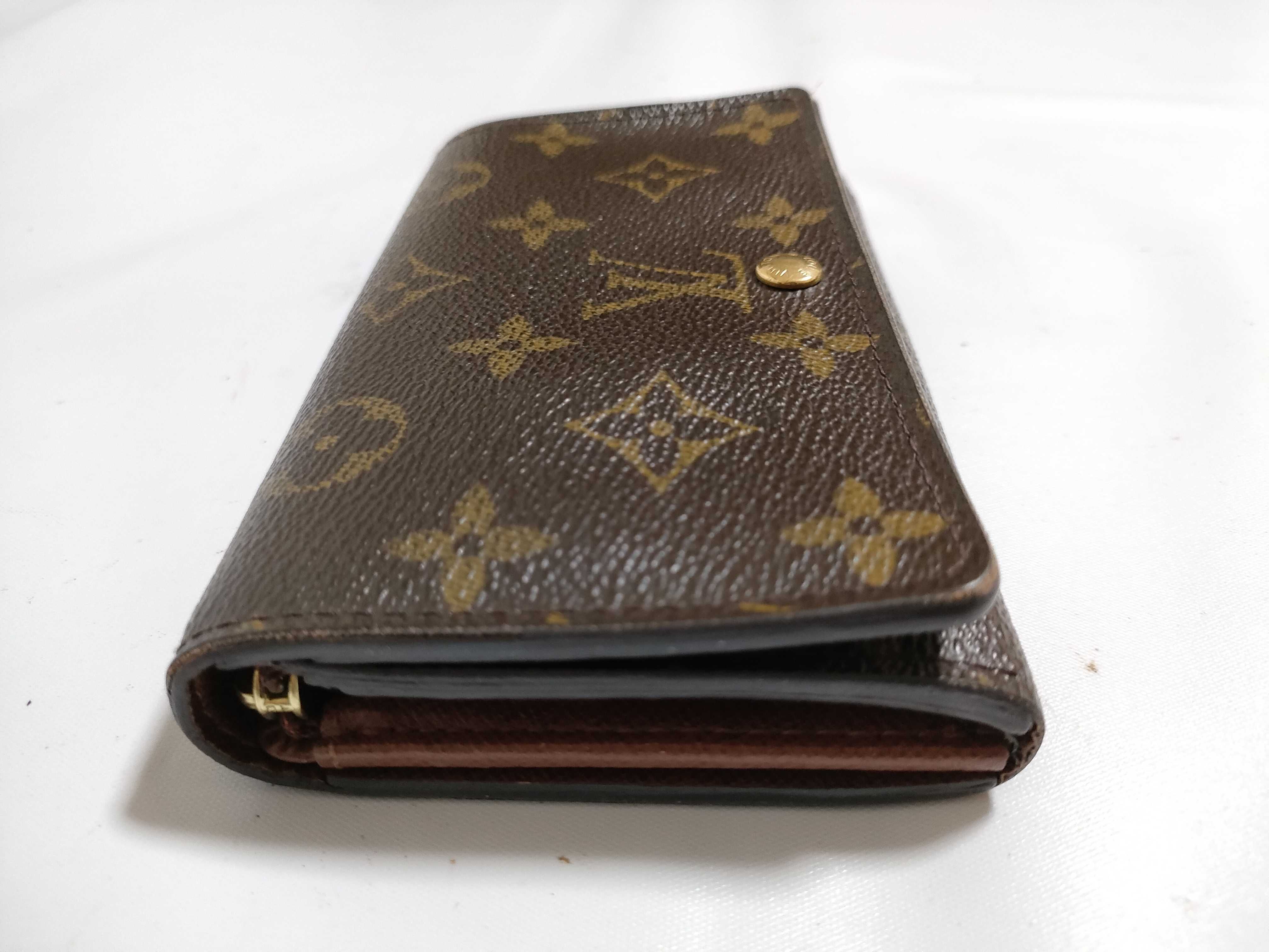 【水曜終了】(10229_0016)LOUIS VUITTON モノグラム ポルトモネビエトレゾール 財布
