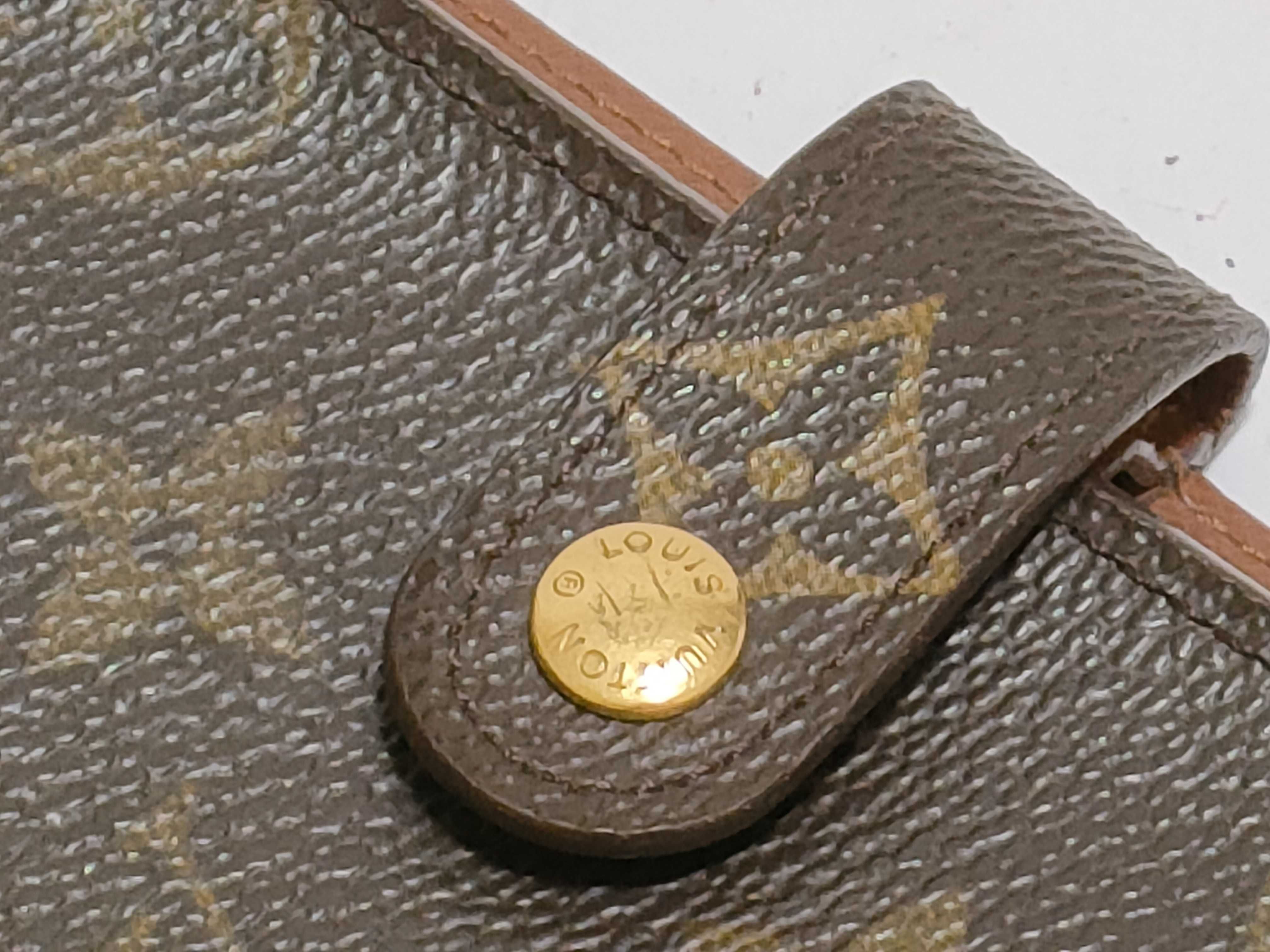 【水曜終了】(10223_0017)LOUIS VUITTON ヴェルニ ヴェルニ長財布/モノグラムアジェンダ/ネーム・イニシャル入り 財布
