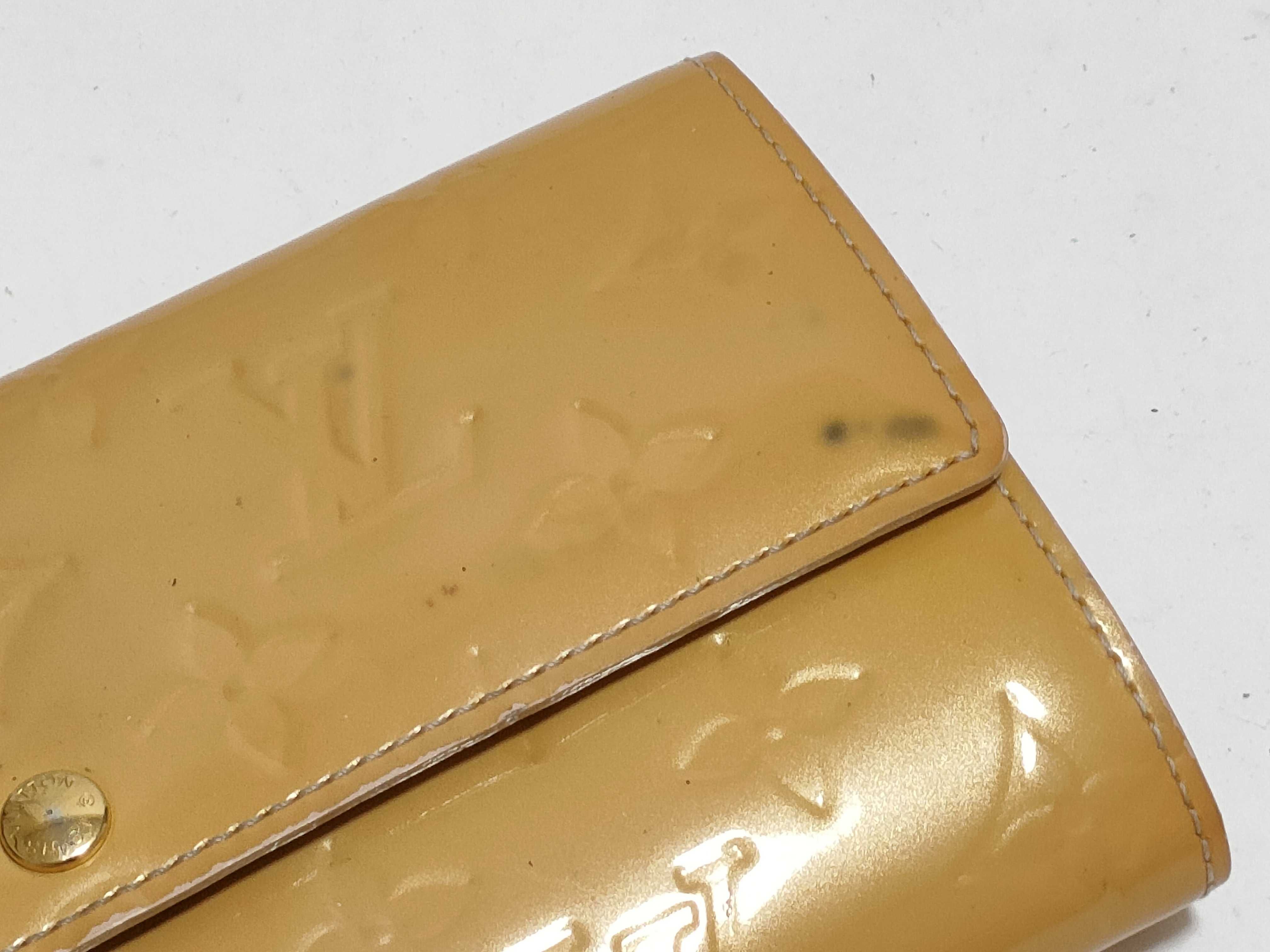 【水曜終了】(10223_0017)LOUIS VUITTON ヴェルニ ヴェルニ長財布/モノグラムアジェンダ/ネーム・イニシャル入り 財布