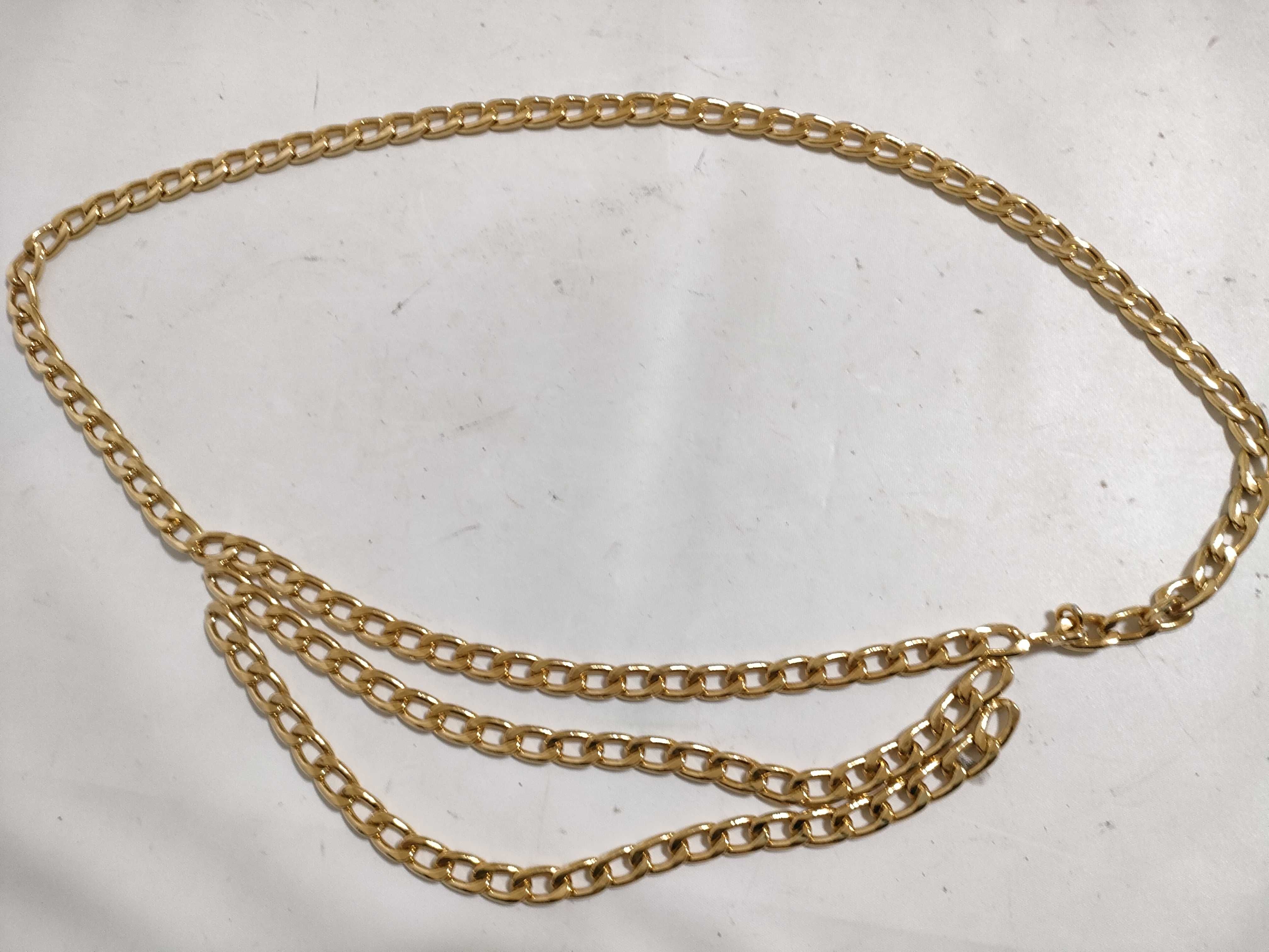 【水曜終了】(10228_0005)CHANEL ココ チェーン 黒 ベルト