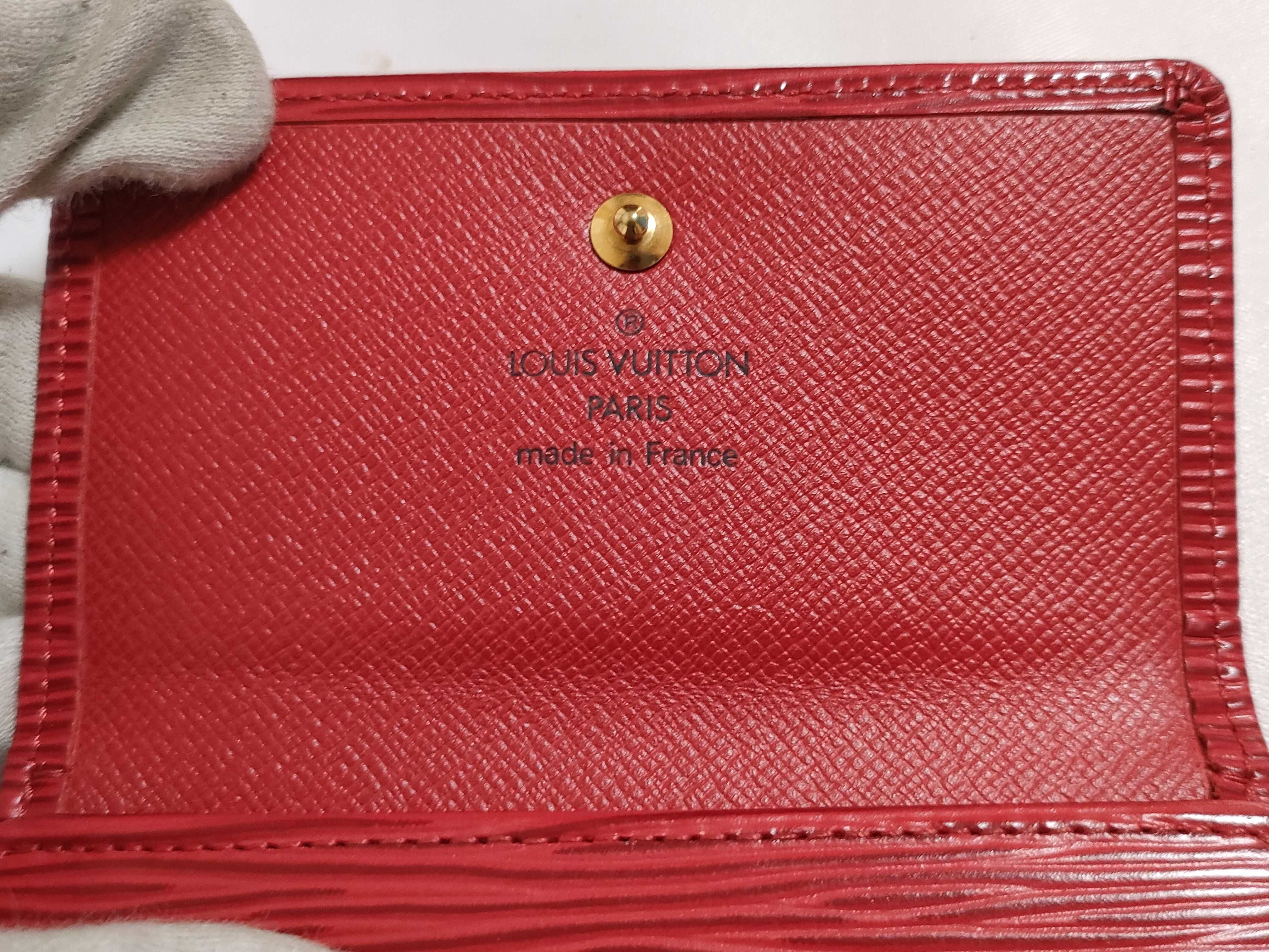 【水曜終了】(10218_0017)LOUIS VUITTON エピ ダブルホック 財布