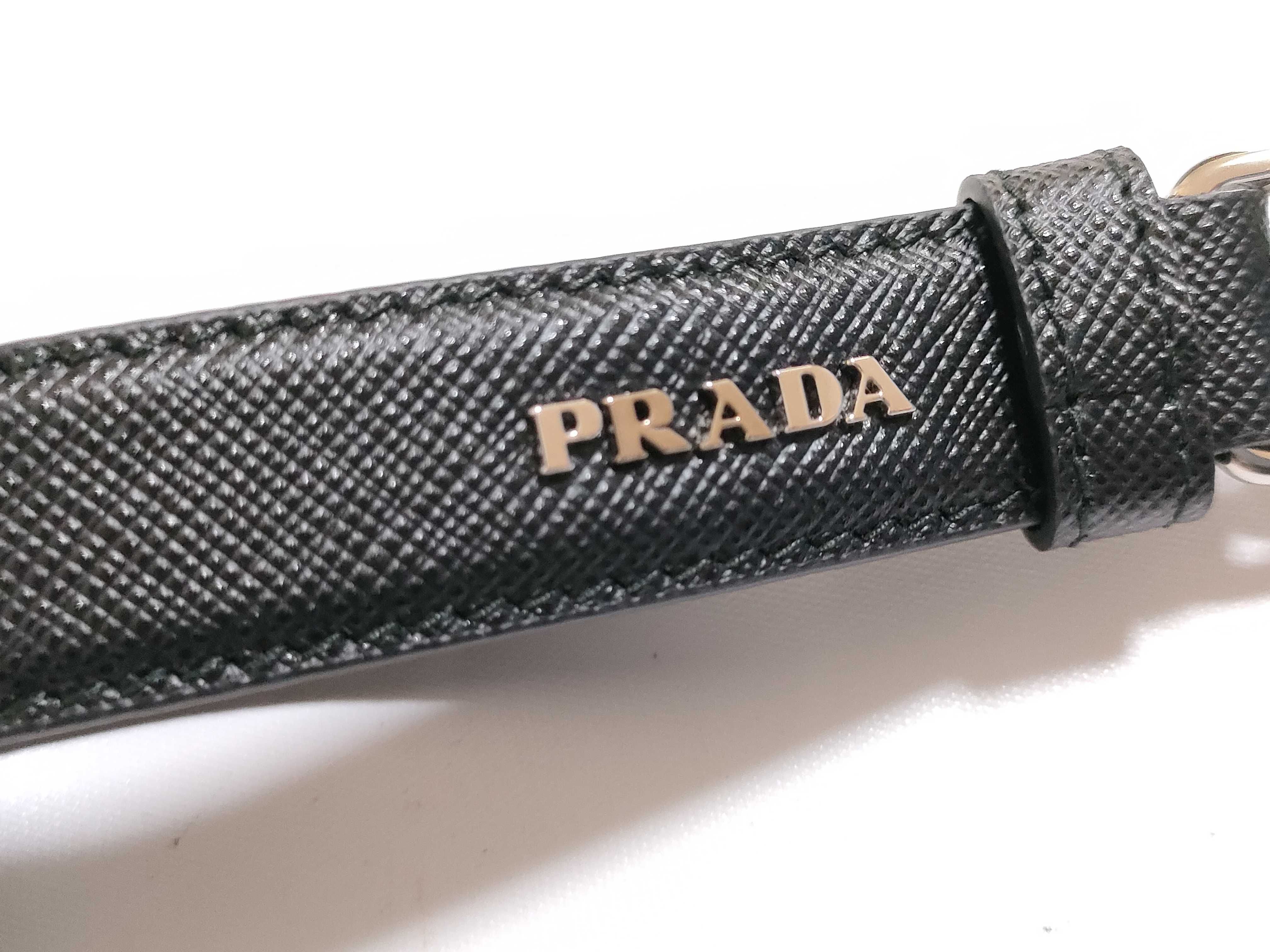 【水曜終了】(10221_0234)PRADA サフィアーノ ロゴ キーリング キーケース・キーホルダー キーケース・キーホルダー