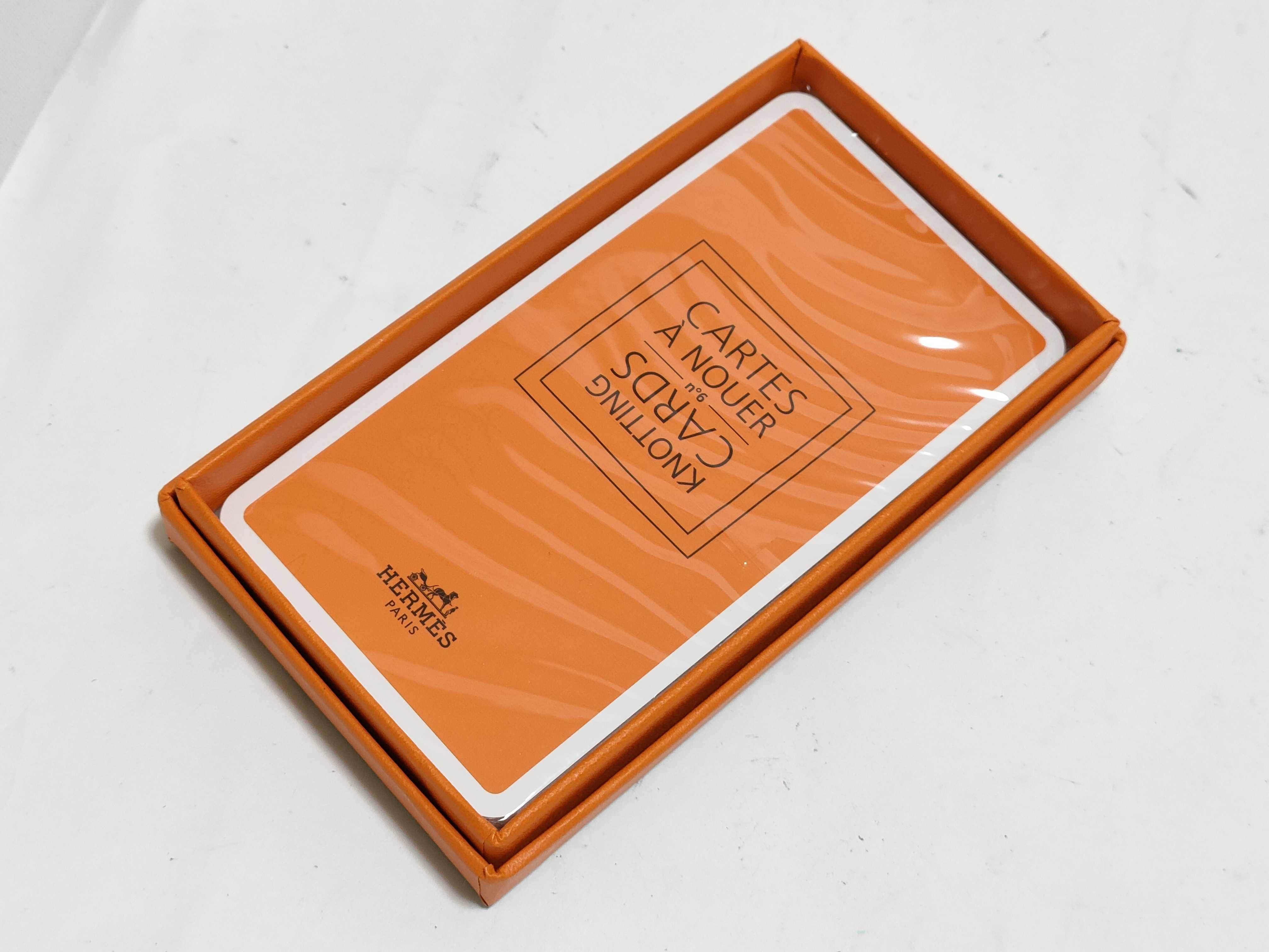 【水曜終了】(10223_0094)HERMES スカーフ カレ 結び方 カード その他小物