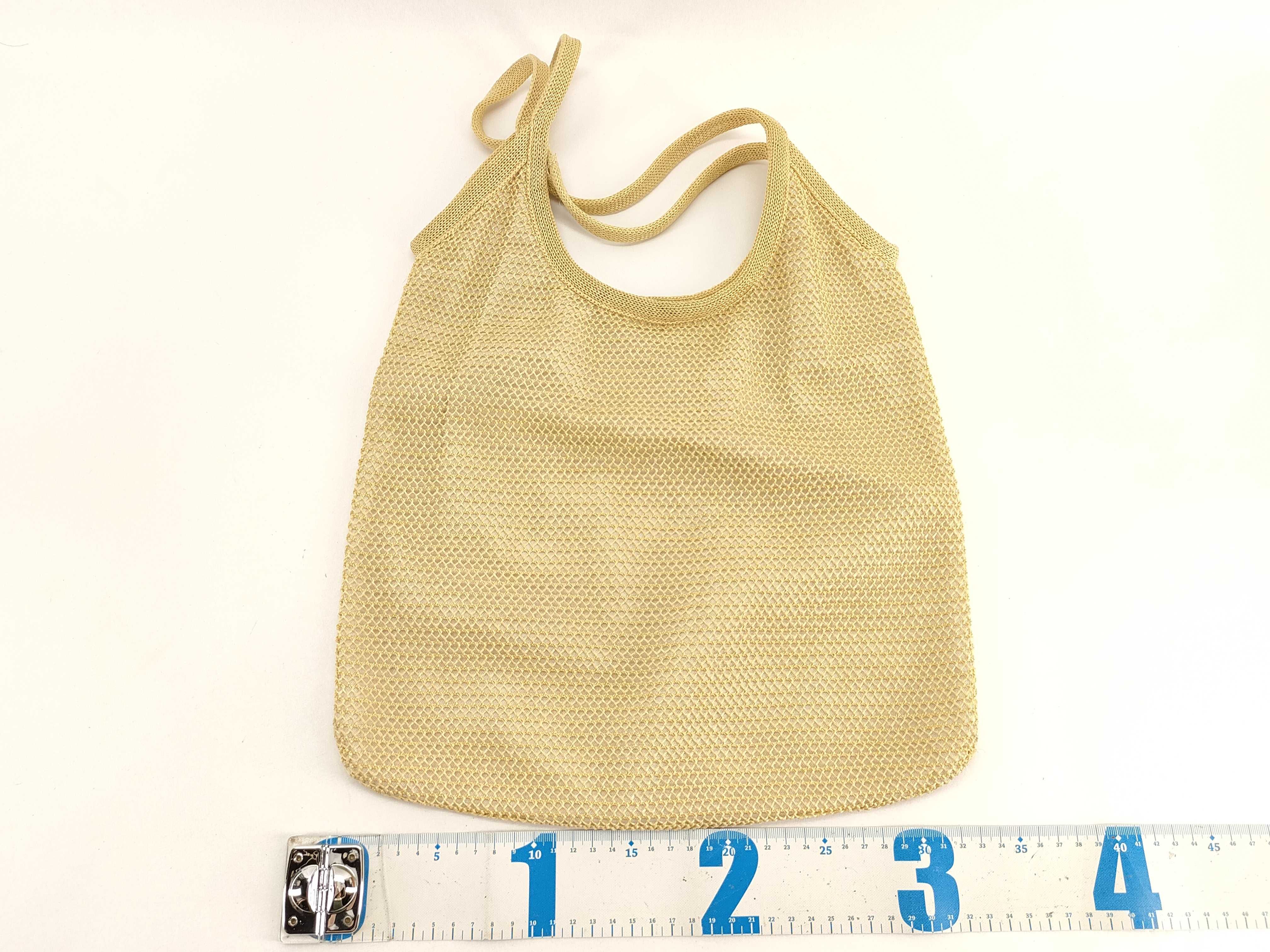 【水曜終了】(10699_0162)miu miu MIU MIU アイビー ラフィアエフェクト×リネン バッグ トートバッグ