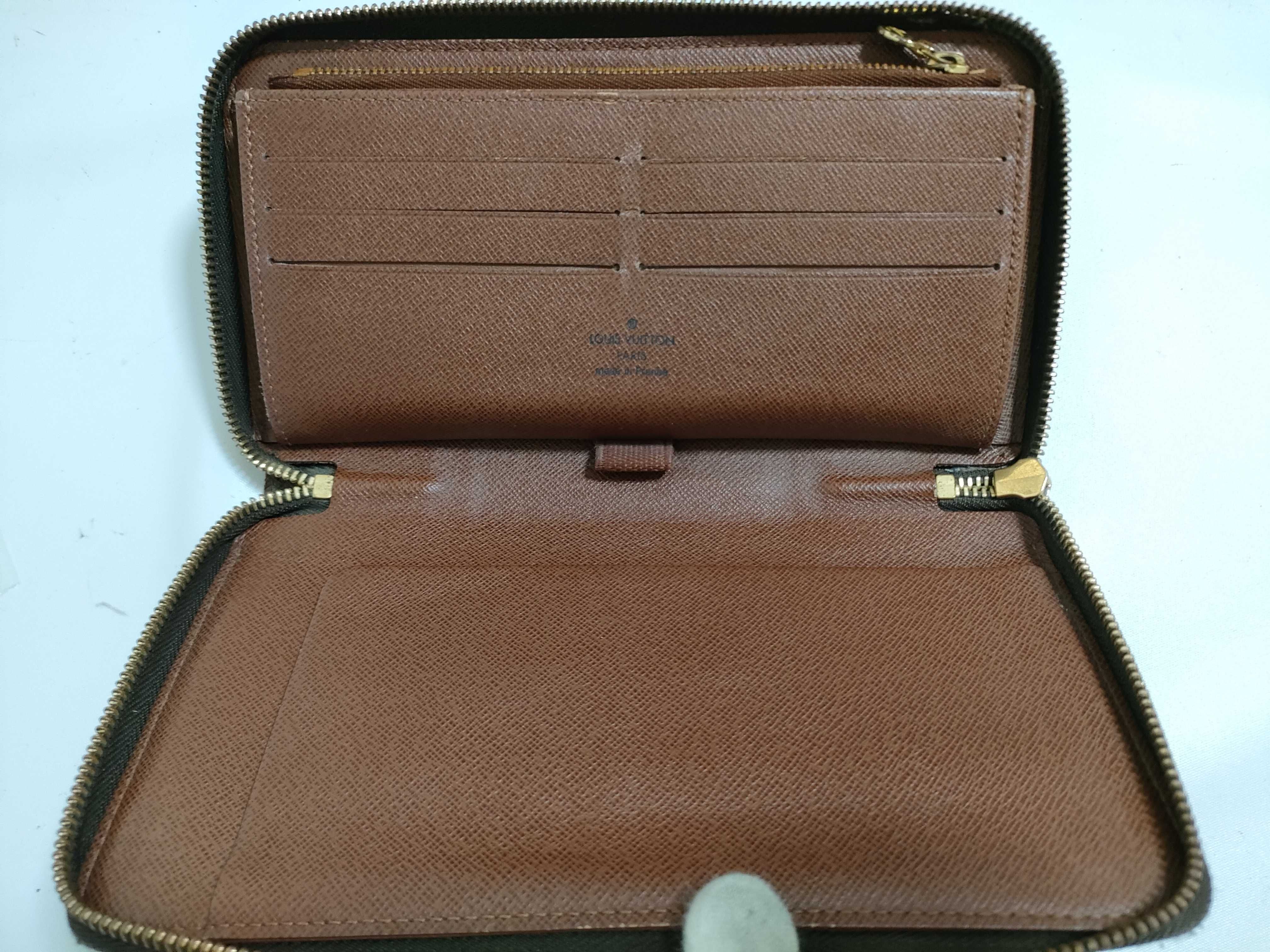 【水曜終了】(10229_0457)LOUIS VUITTON モノグラム ラウンドジップ 財布