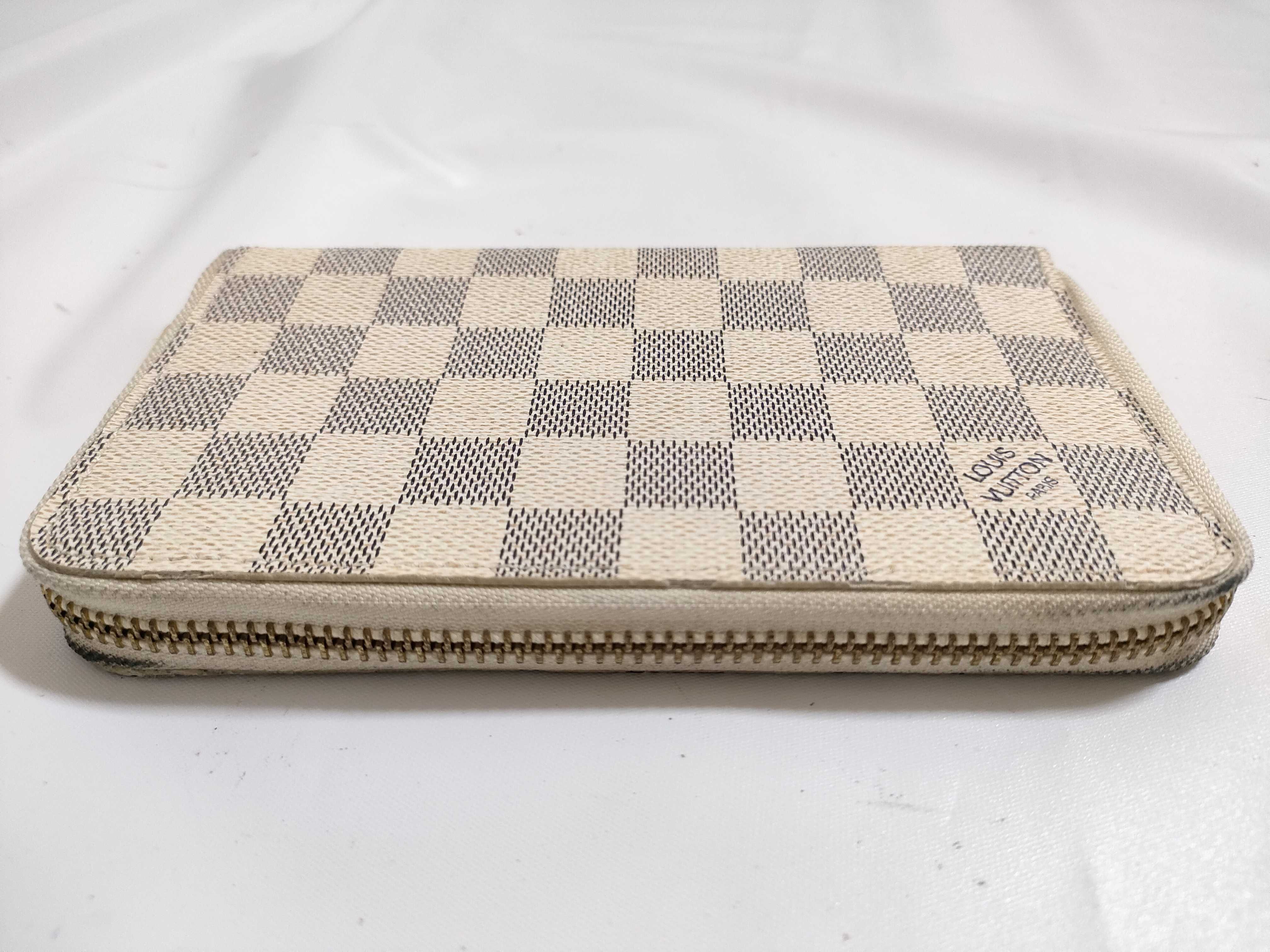 【水曜終了】(10229_0002)LOUIS VUITTON ダミエ アズール ジッピーウォレット 財布