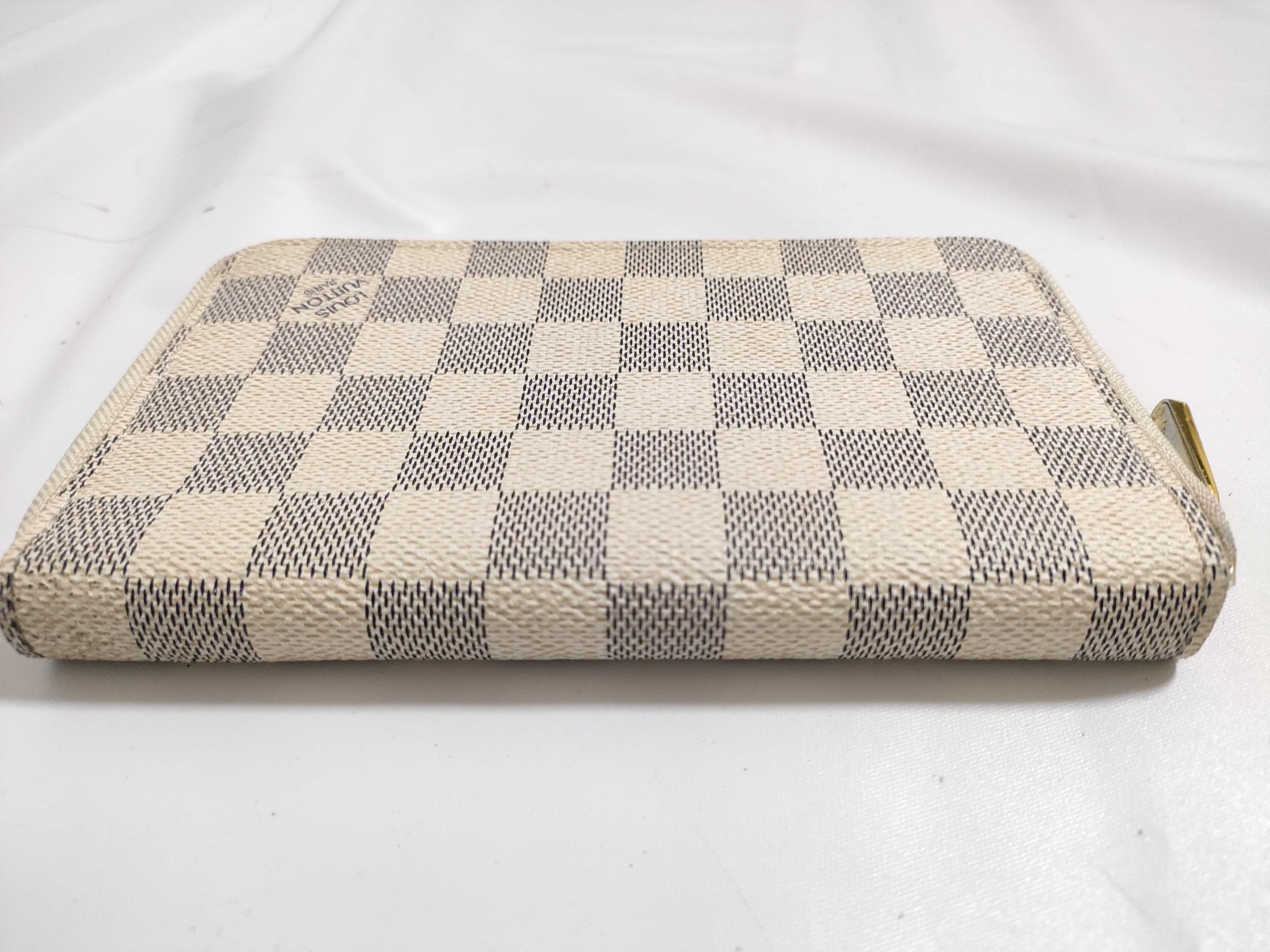 【水曜終了】(10229_0002)LOUIS VUITTON ダミエ アズール ジッピーウォレット 財布