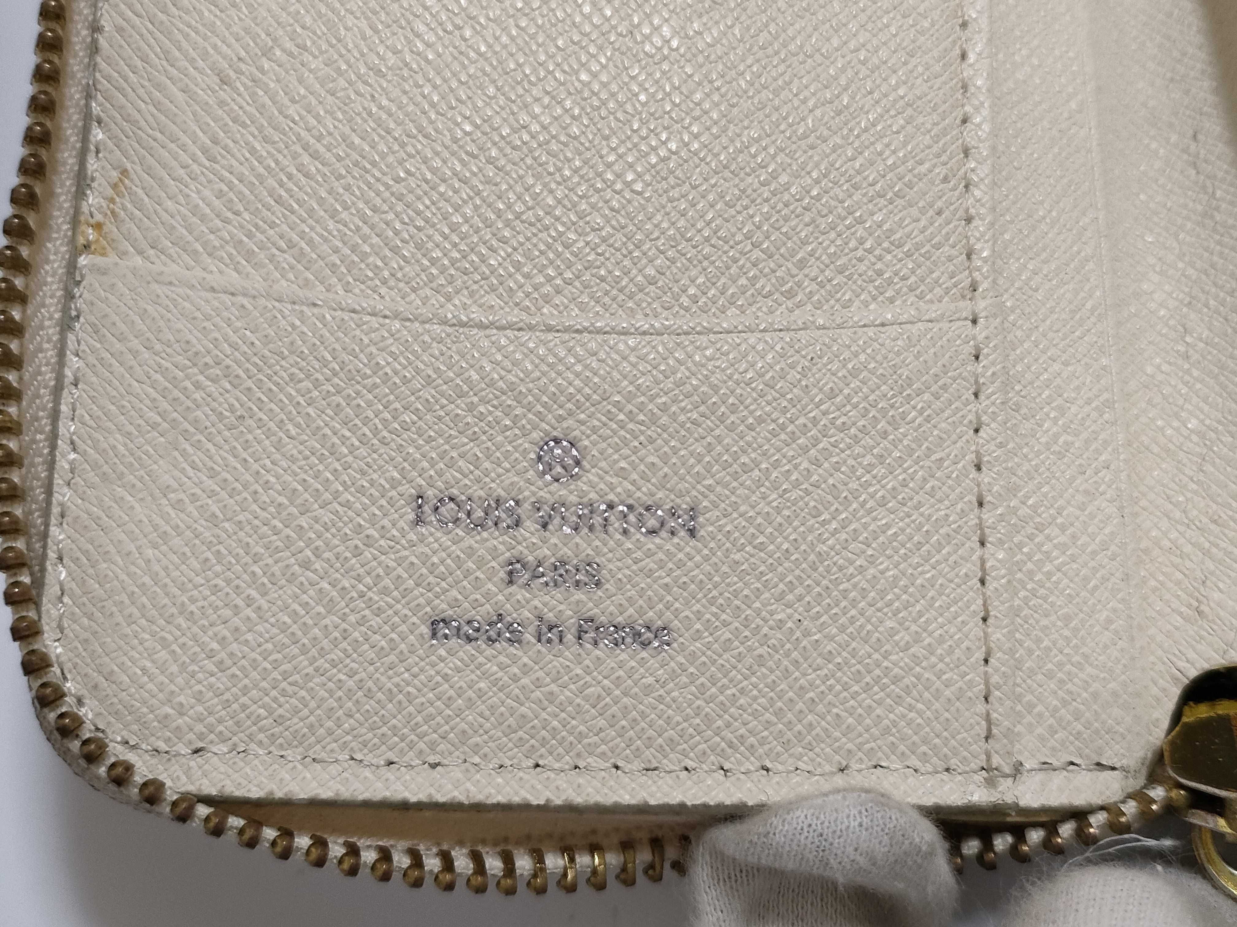 【水曜終了】(10229_0002)LOUIS VUITTON ダミエ アズール ジッピーウォレット 財布