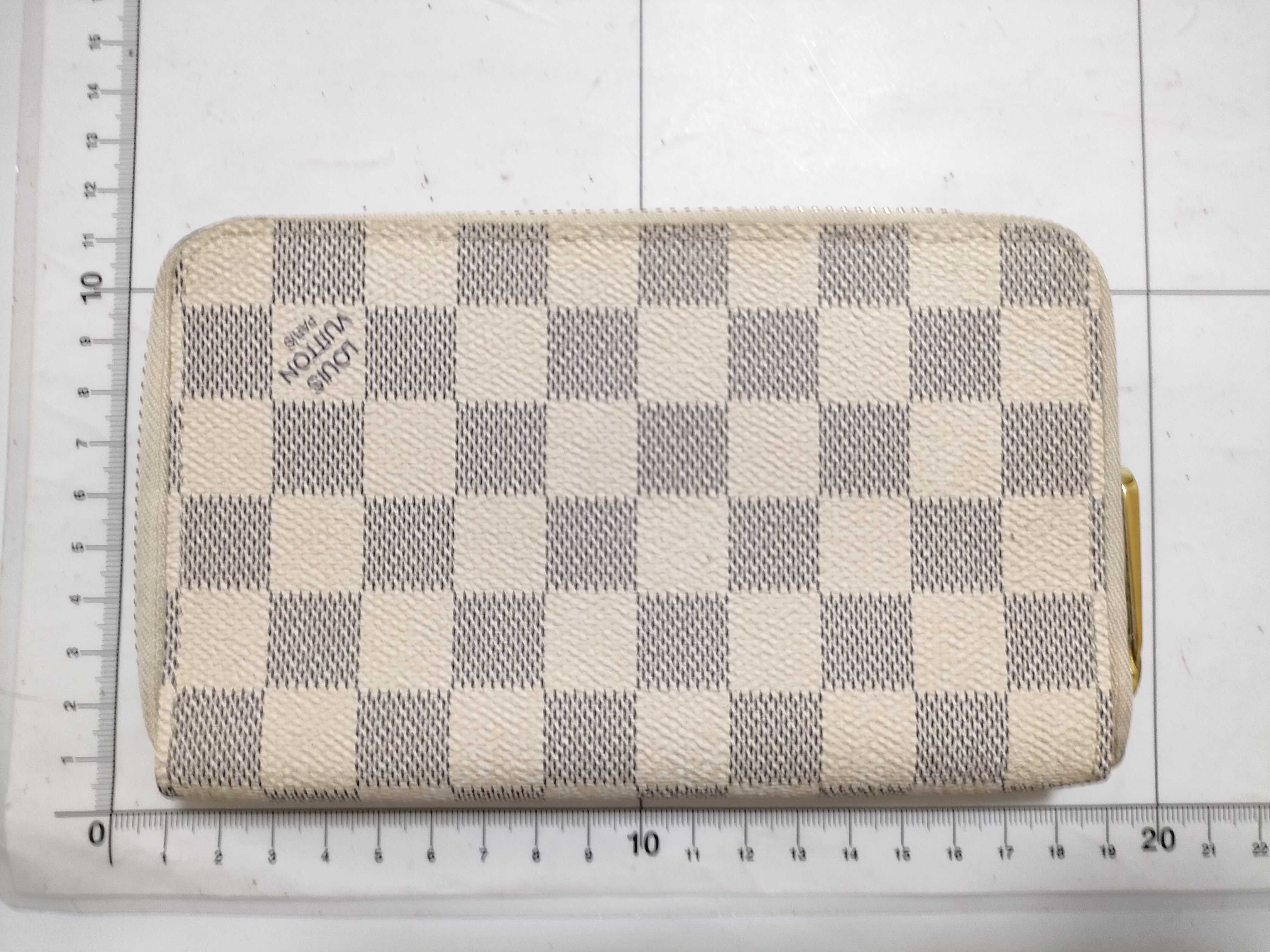 【水曜終了】(10229_0002)LOUIS VUITTON ダミエ アズール ジッピーウォレット 財布