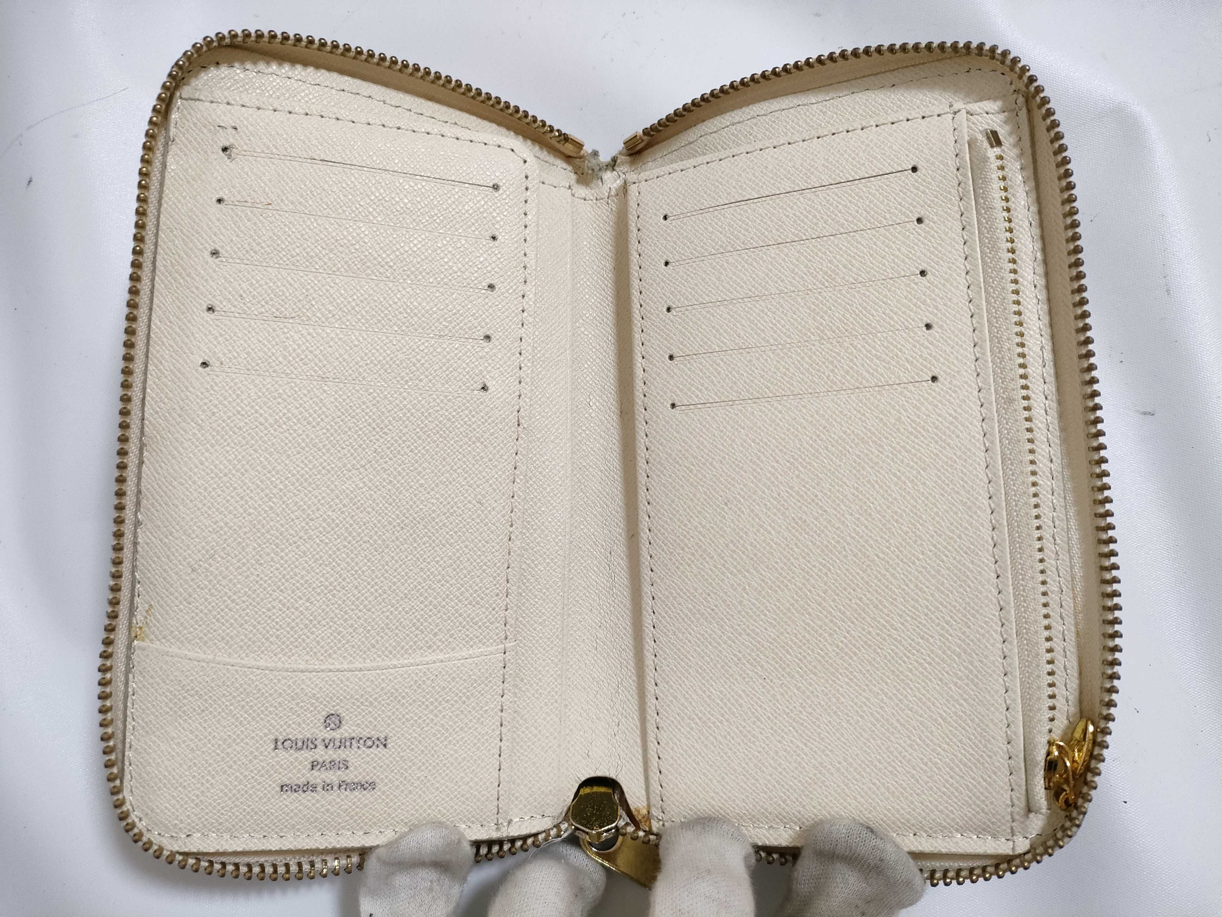 【水曜終了】(10229_0002)LOUIS VUITTON ダミエ アズール ジッピーウォレット 財布
