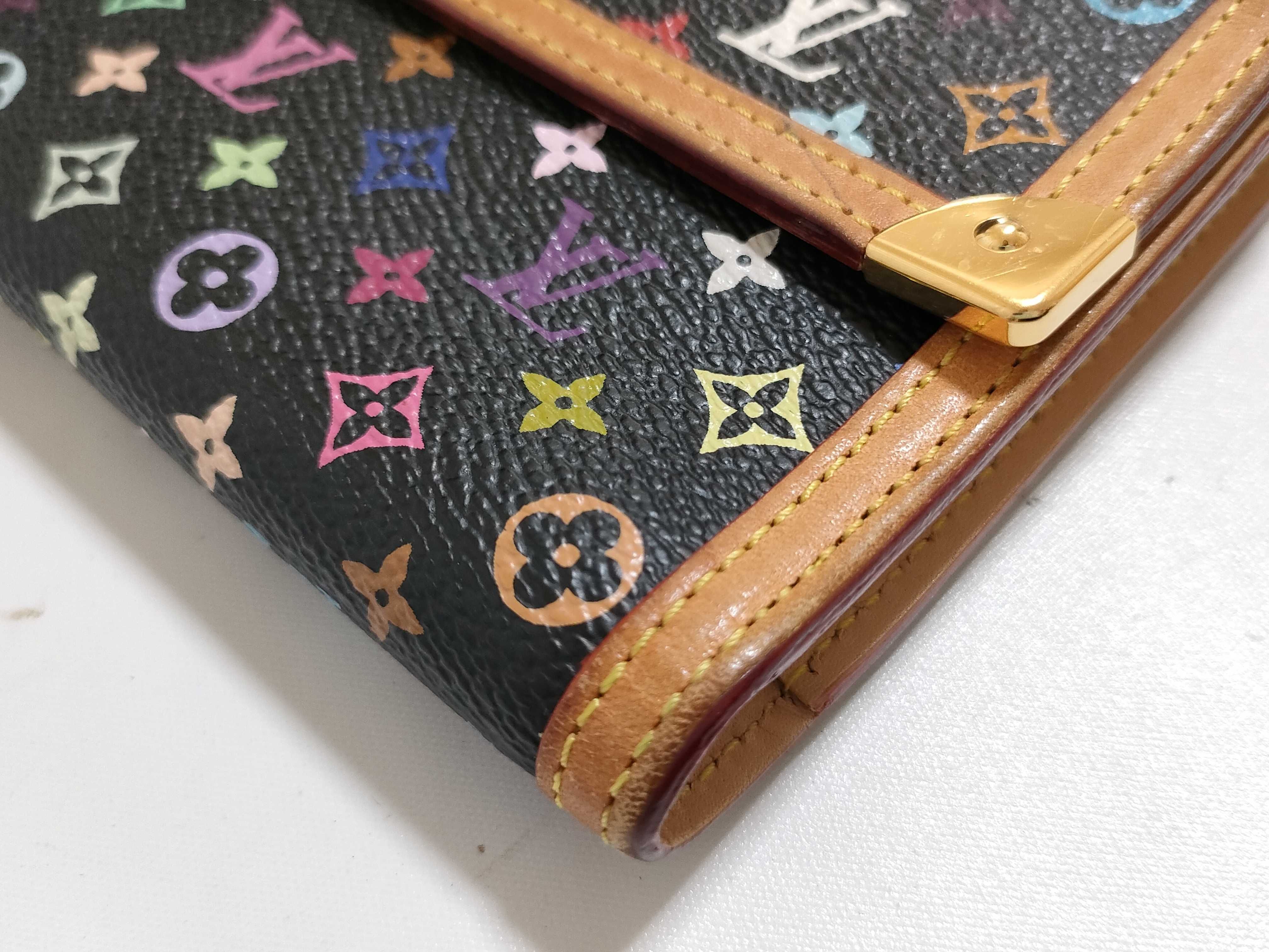 【水曜終了】(10229_0006)LOUIS VUITTON モノグラム マルチカラー マルチカラー M92658 ポルトトレゾール インターナショナル 財布