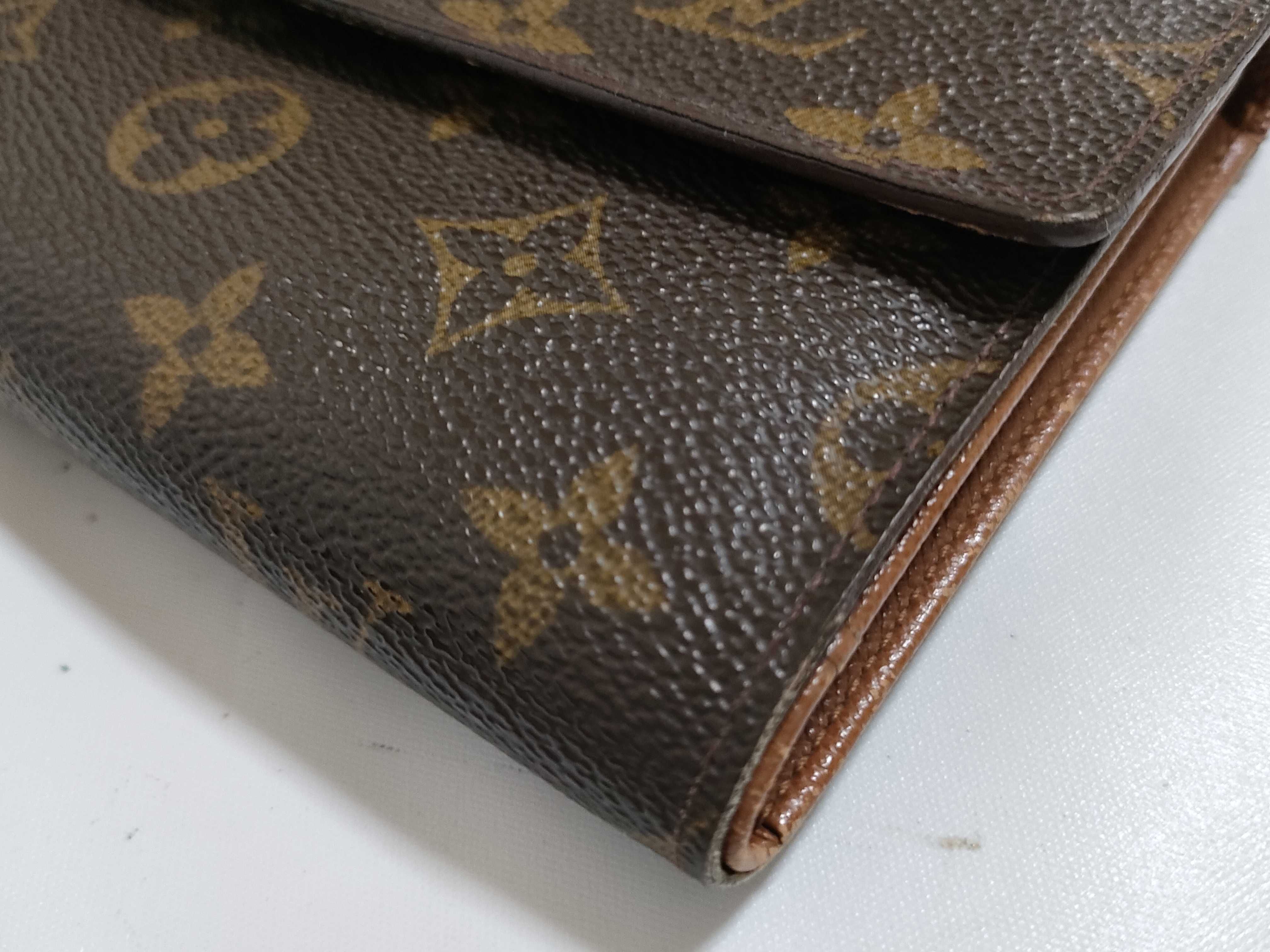 【水曜終了】(10229_0008)LOUIS VUITTON モノグラム インターナショナル 内部劣化無し 財布