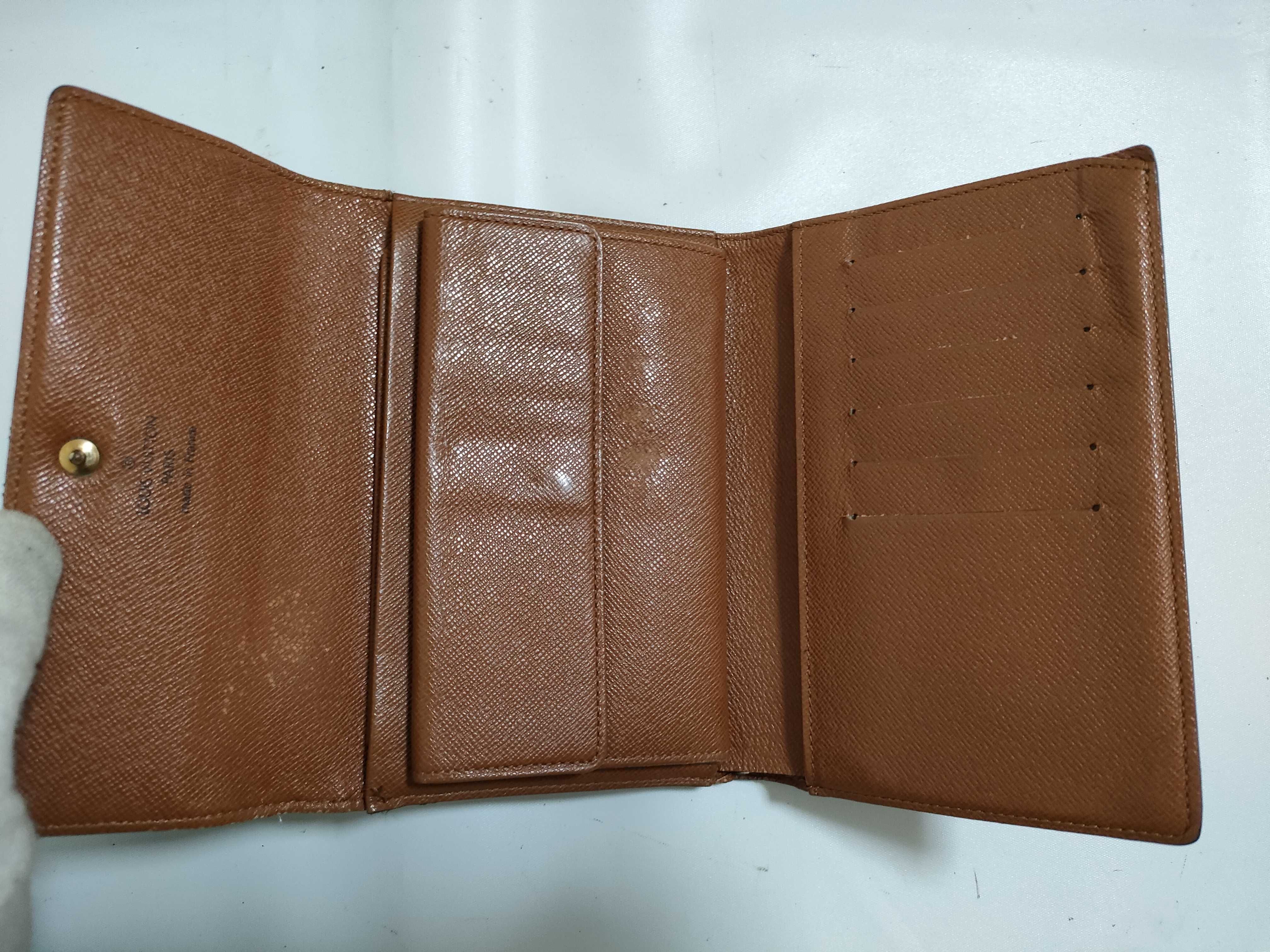 【水曜終了】(10229_0008)LOUIS VUITTON モノグラム インターナショナル 内部劣化無し 財布