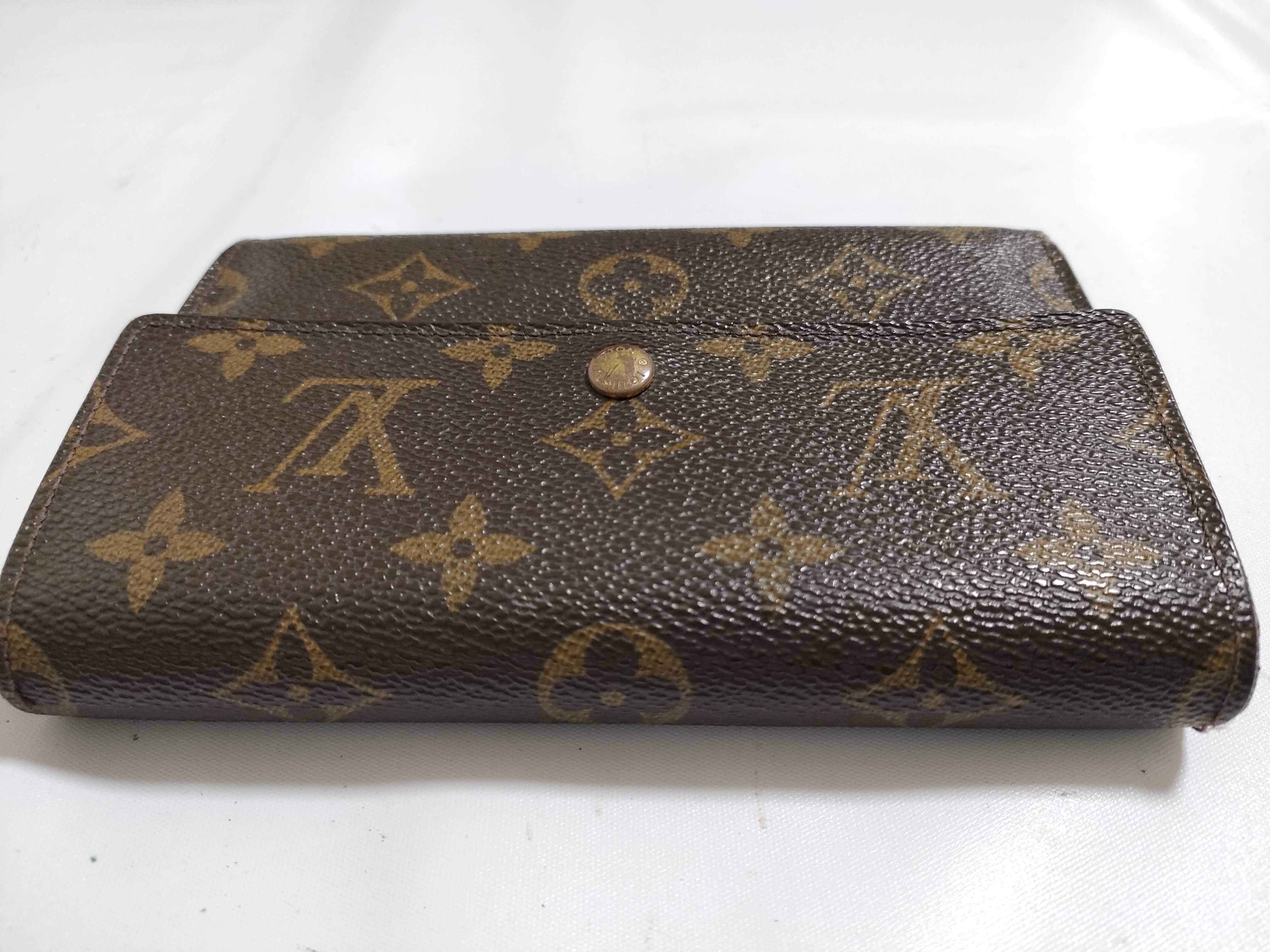 【水曜終了】(10229_0008)LOUIS VUITTON モノグラム インターナショナル 内部劣化無し 財布