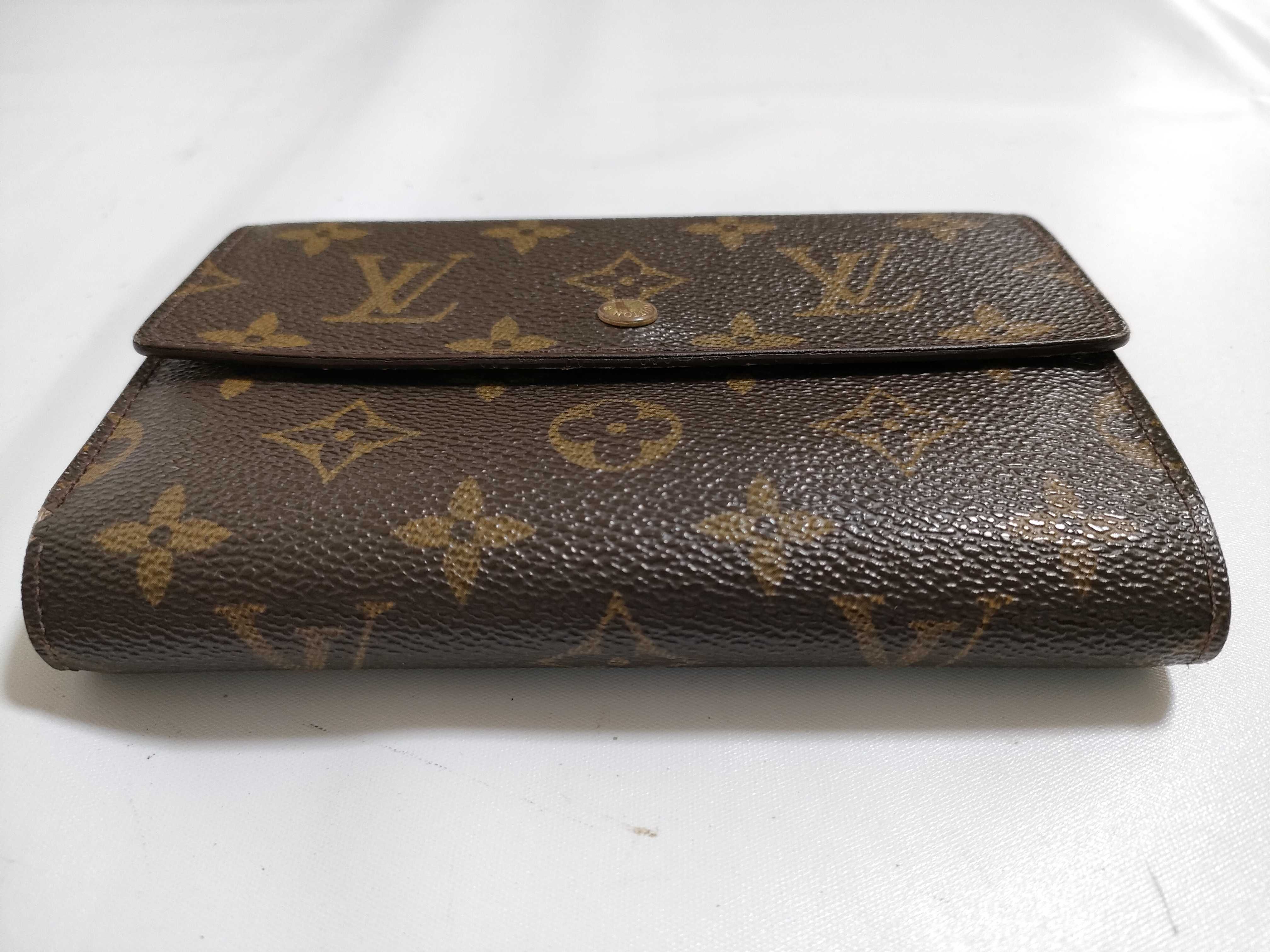 【水曜終了】(10229_0008)LOUIS VUITTON モノグラム インターナショナル 内部劣化無し 財布
