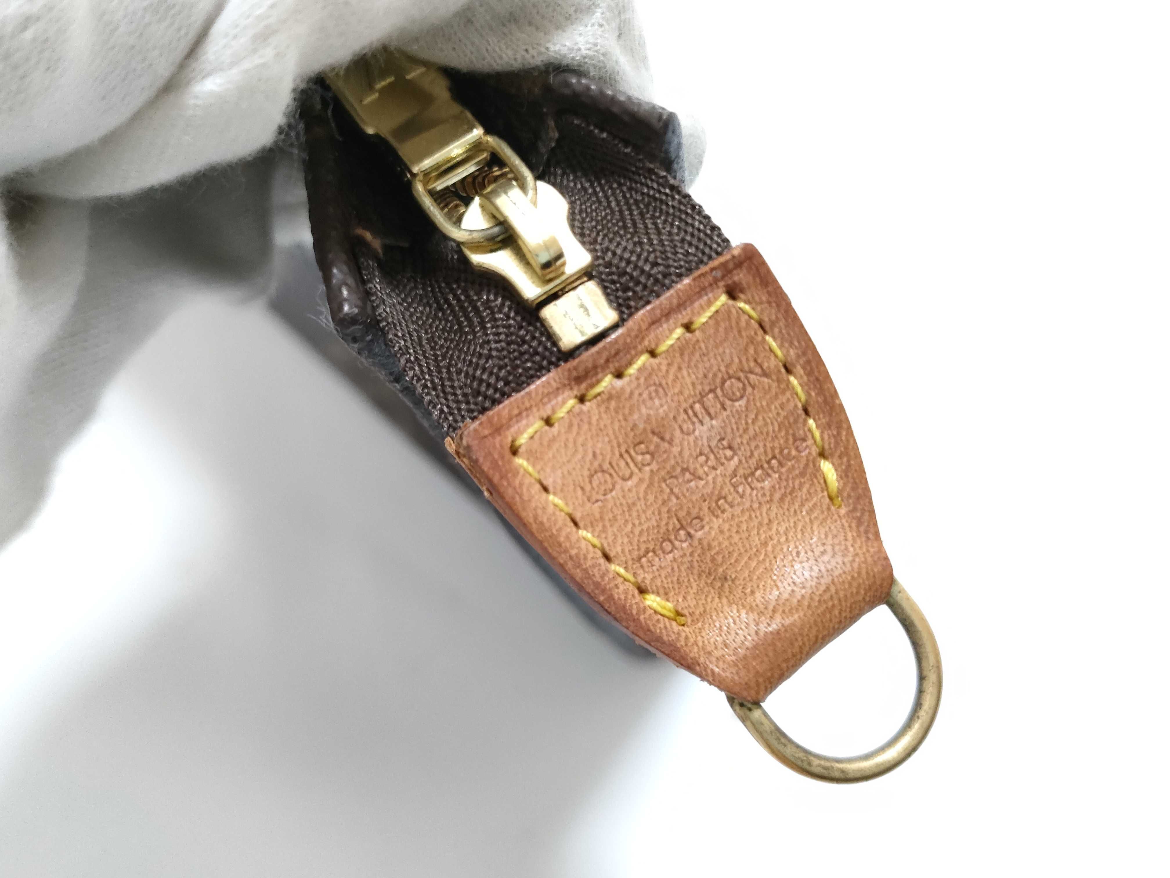 【水曜終了】(10229_0354)LOUIS VUITTON モノグラム バケットポーチ 内部劣化有 ポーチ