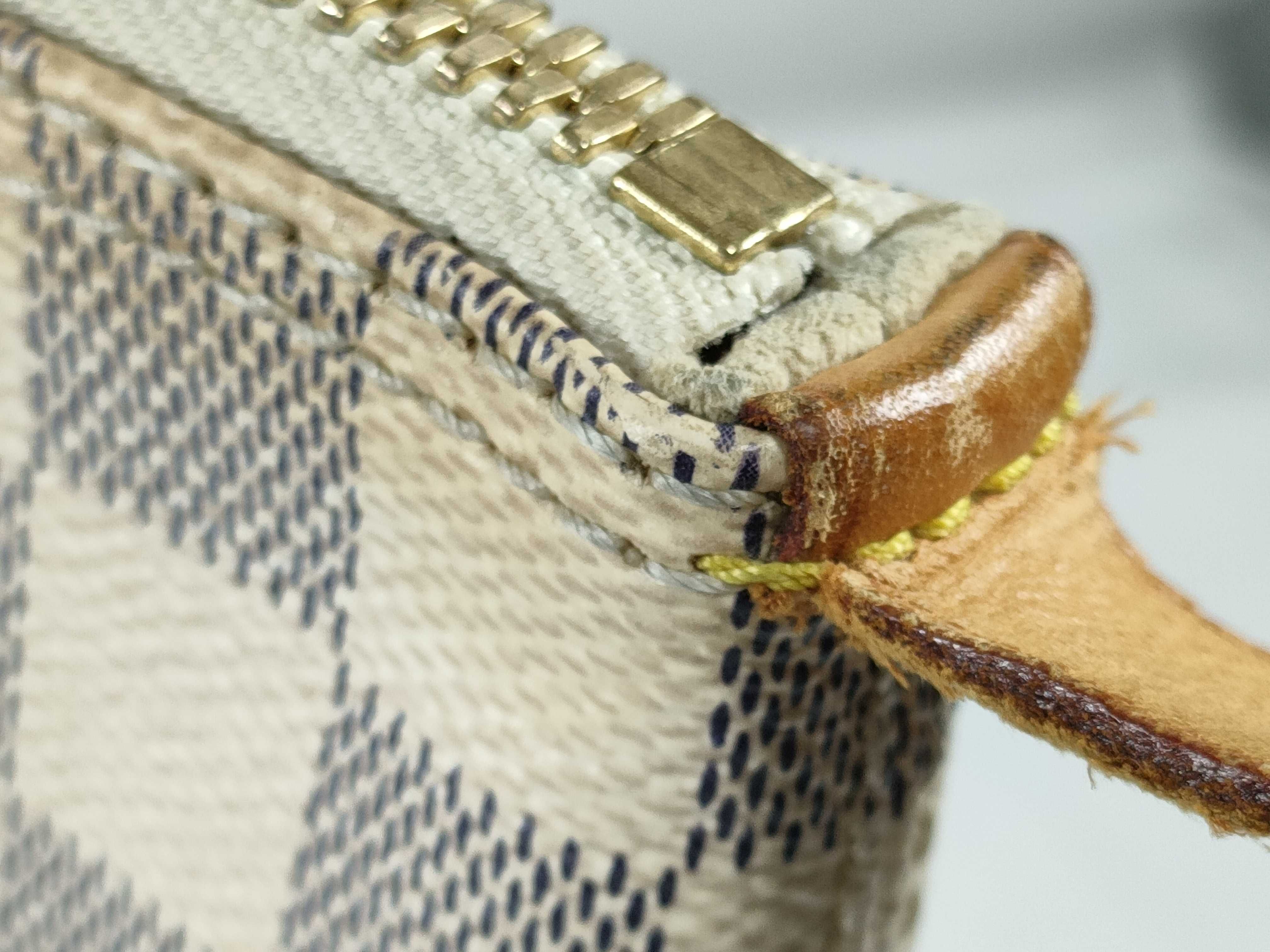 【水曜終了】(10708_0087)LOUIS VUITTON Louis Vuitton ダミエアズール サレヤMM トートバッグ