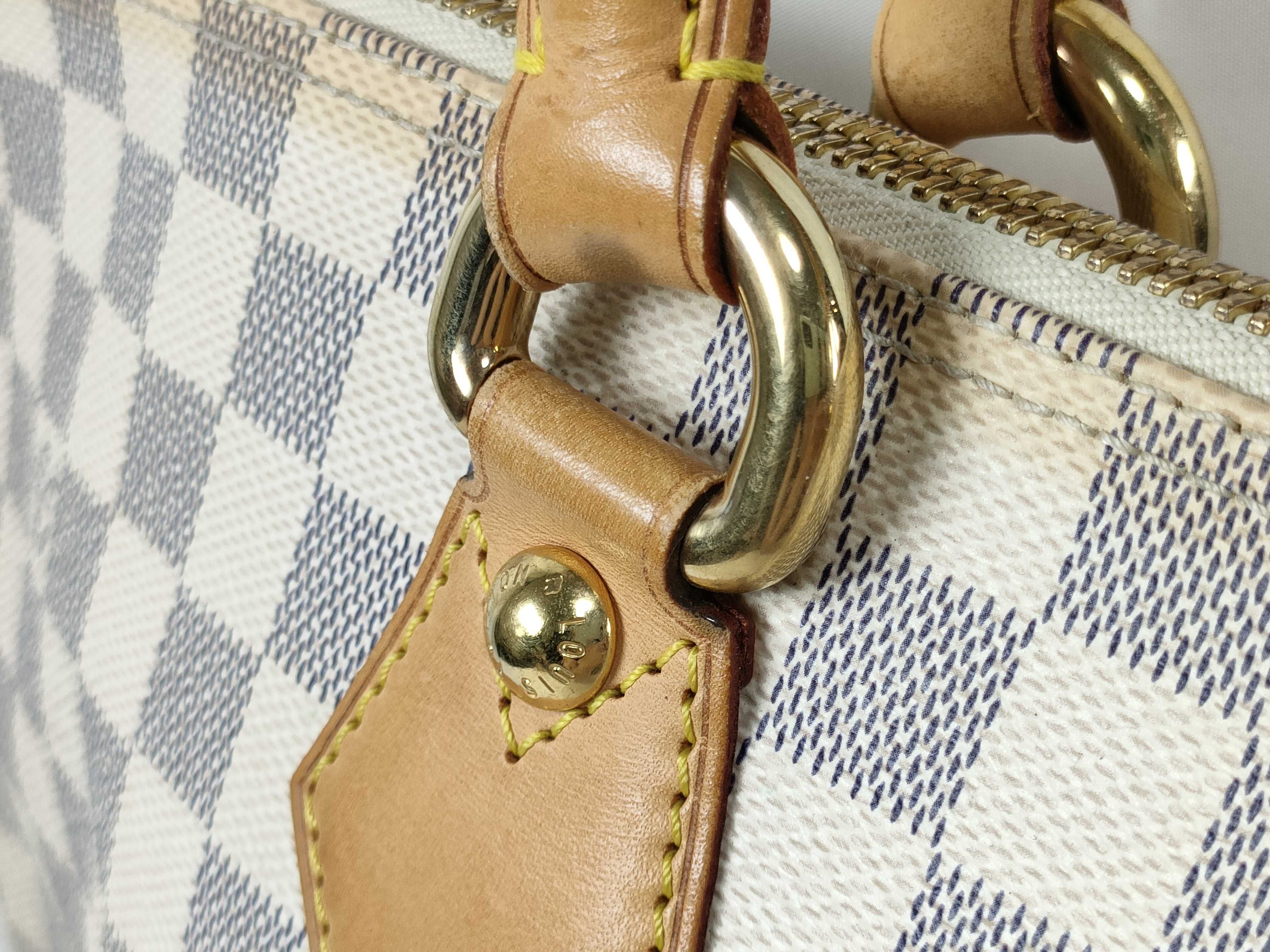 【水曜終了】(10708_0087)LOUIS VUITTON Louis Vuitton ダミエアズール サレヤMM トートバッグ