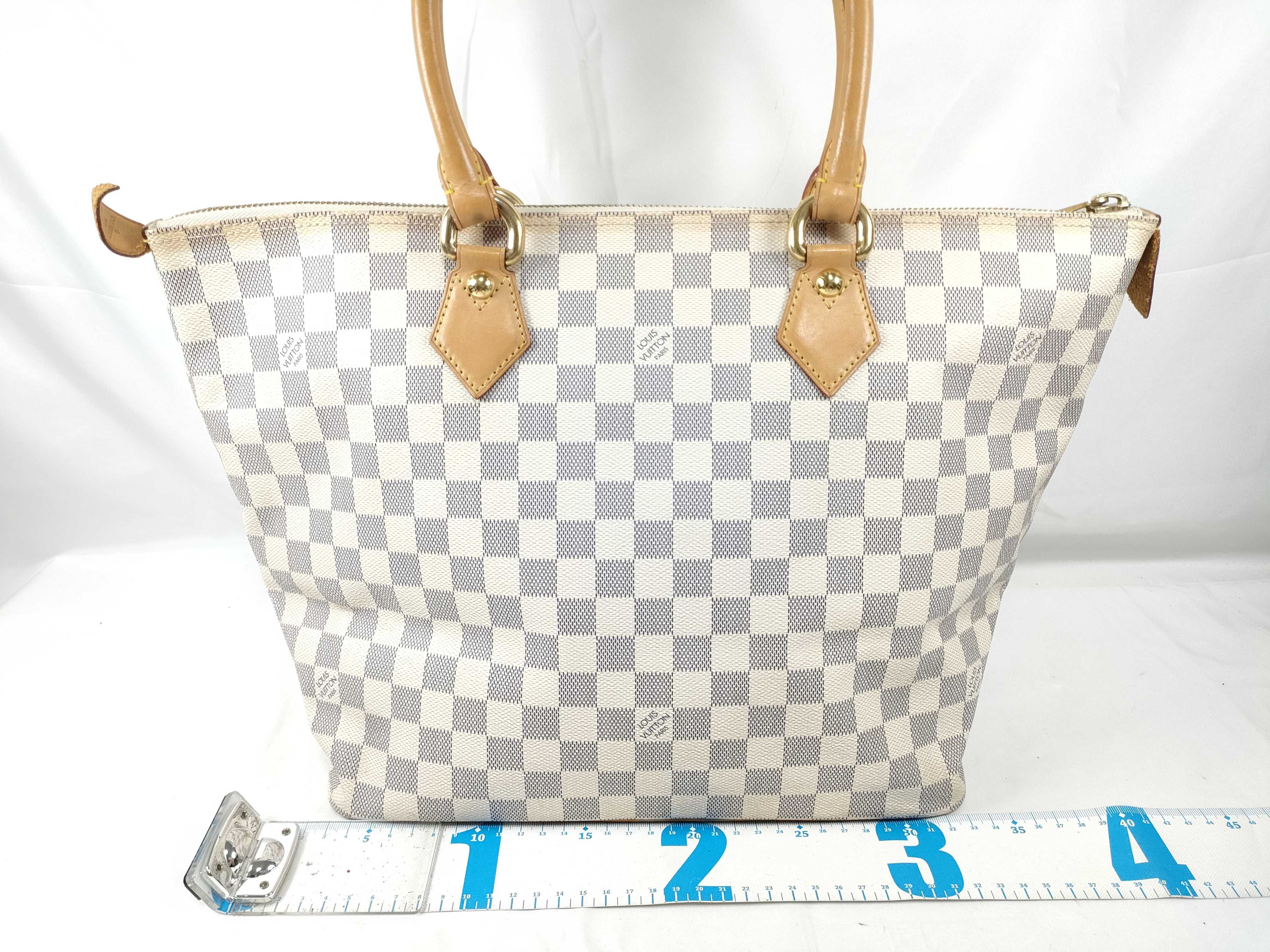 【水曜終了】(10708_0087)LOUIS VUITTON Louis Vuitton ダミエアズール サレヤMM トートバッグ
