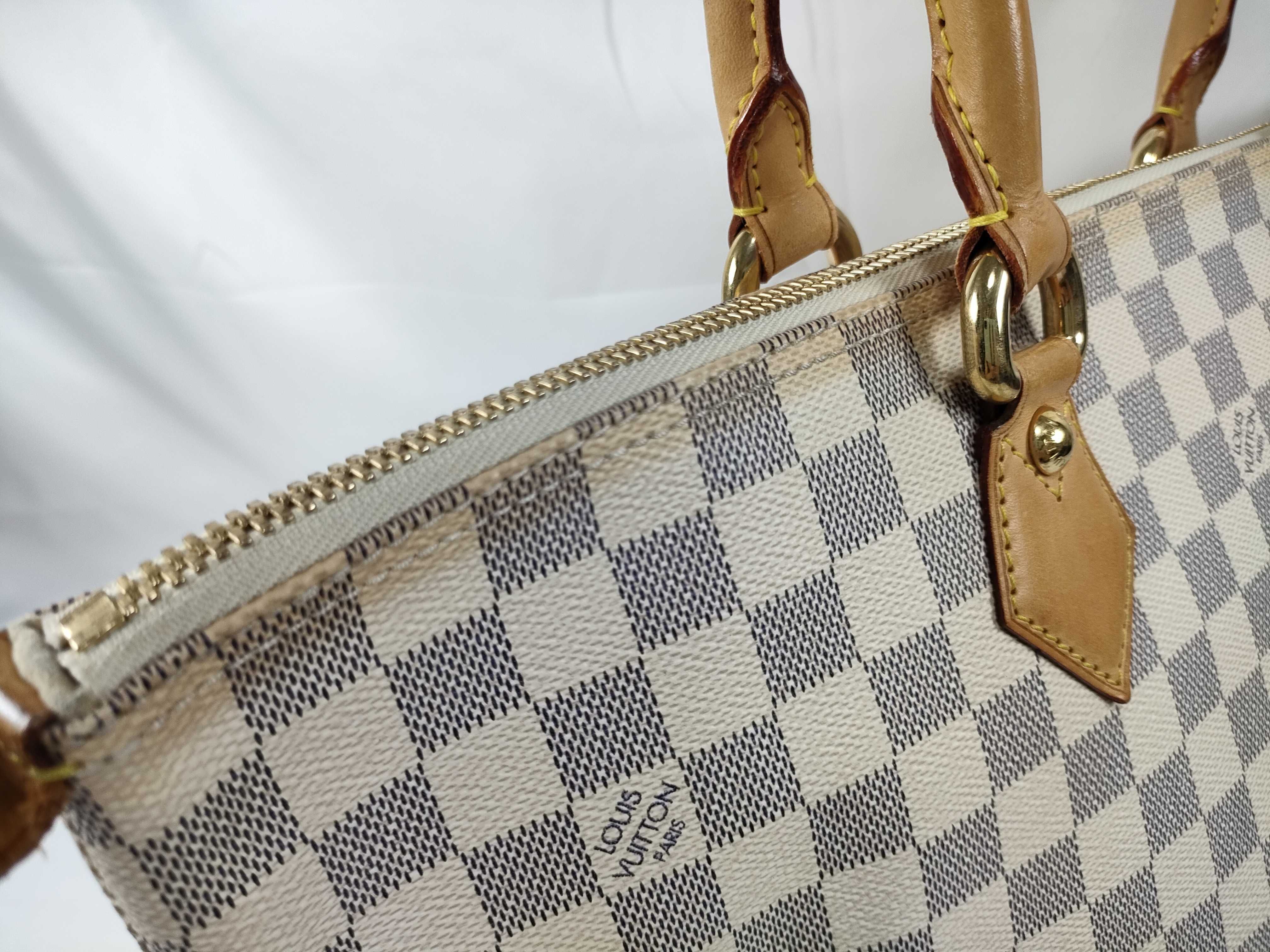 【水曜終了】(10708_0087)LOUIS VUITTON Louis Vuitton ダミエアズール サレヤMM トートバッグ