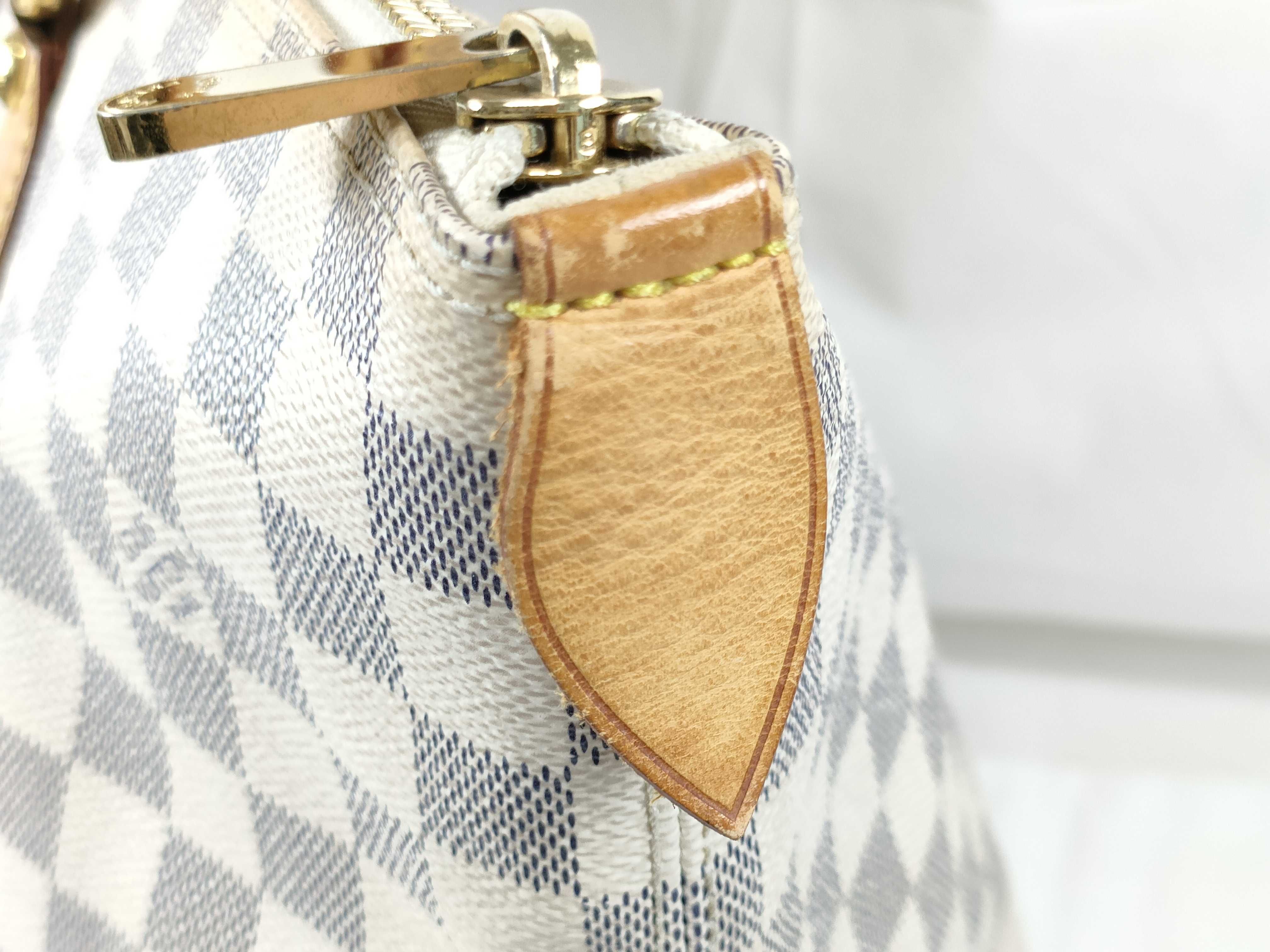 【水曜終了】(10708_0087)LOUIS VUITTON Louis Vuitton ダミエアズール サレヤMM トートバッグ