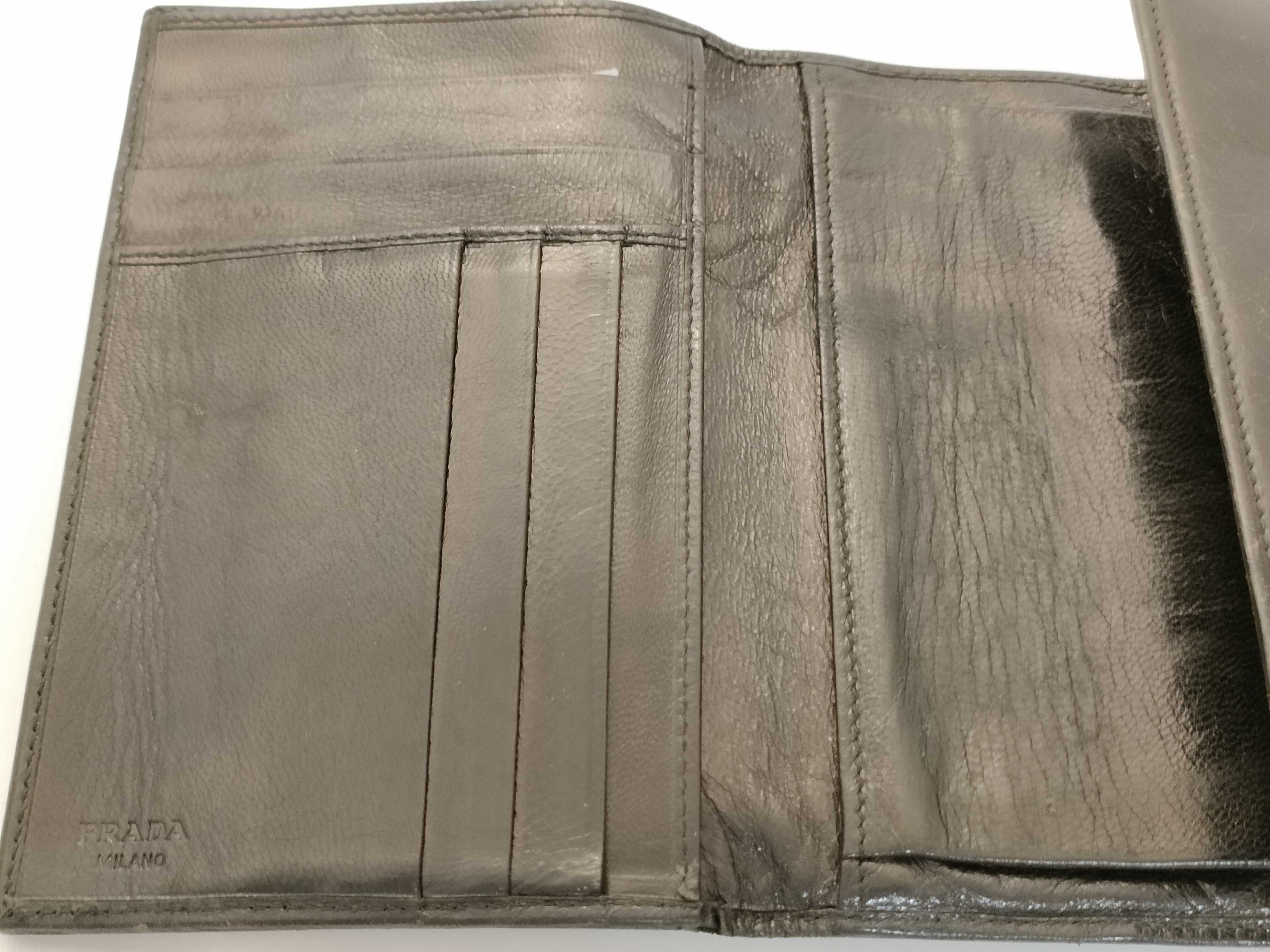 【水曜終了】(10223_0024)LOUIS VUITTON エピ ヴィトン手帳カバー/プラダ財布 手帳カバー