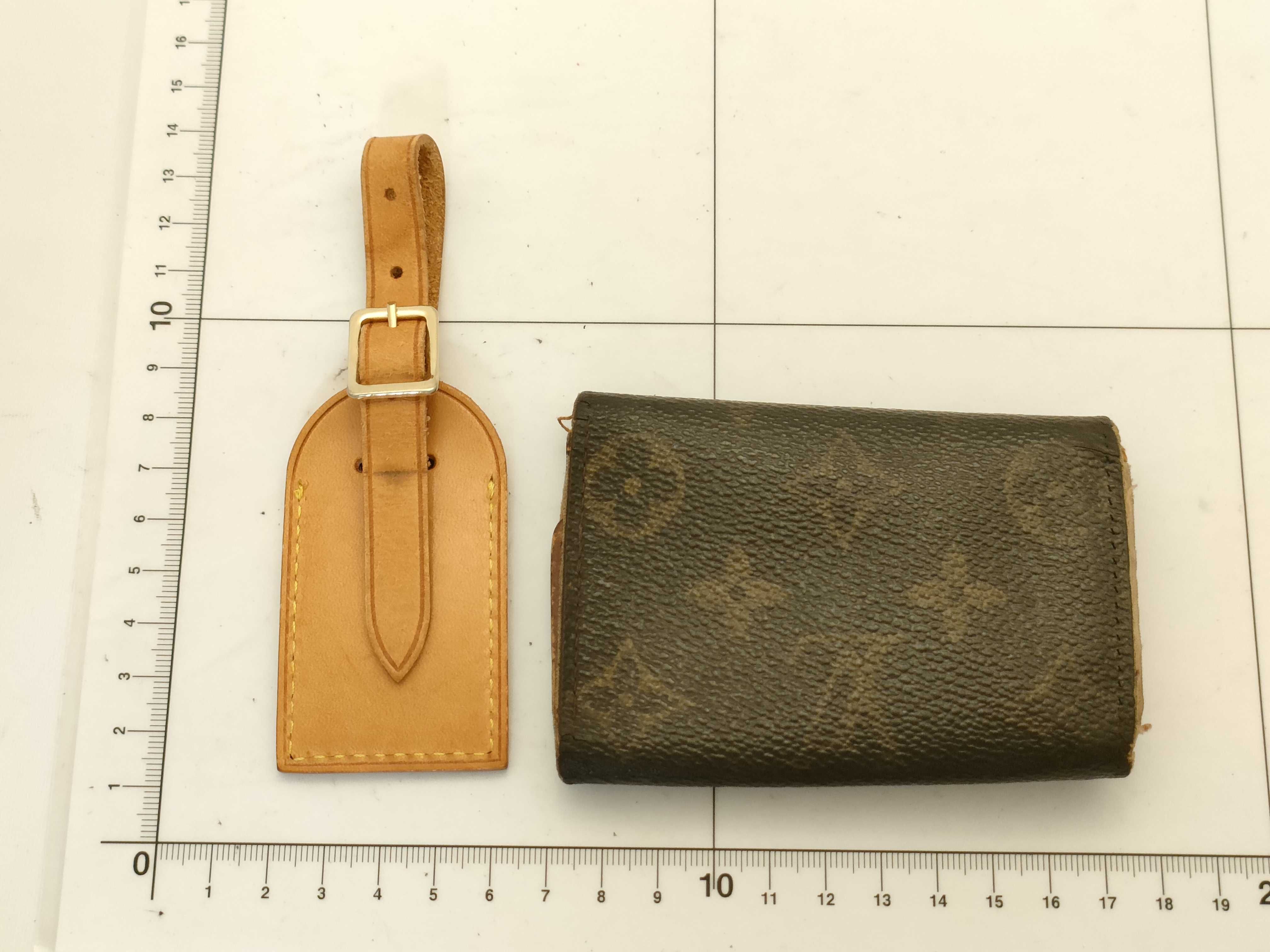 【水曜終了】(10223_0049)LOUIS VUITTON モノグラム ミュルティクレ6/ネームタグ 2点セット キーケース・キーホルダー