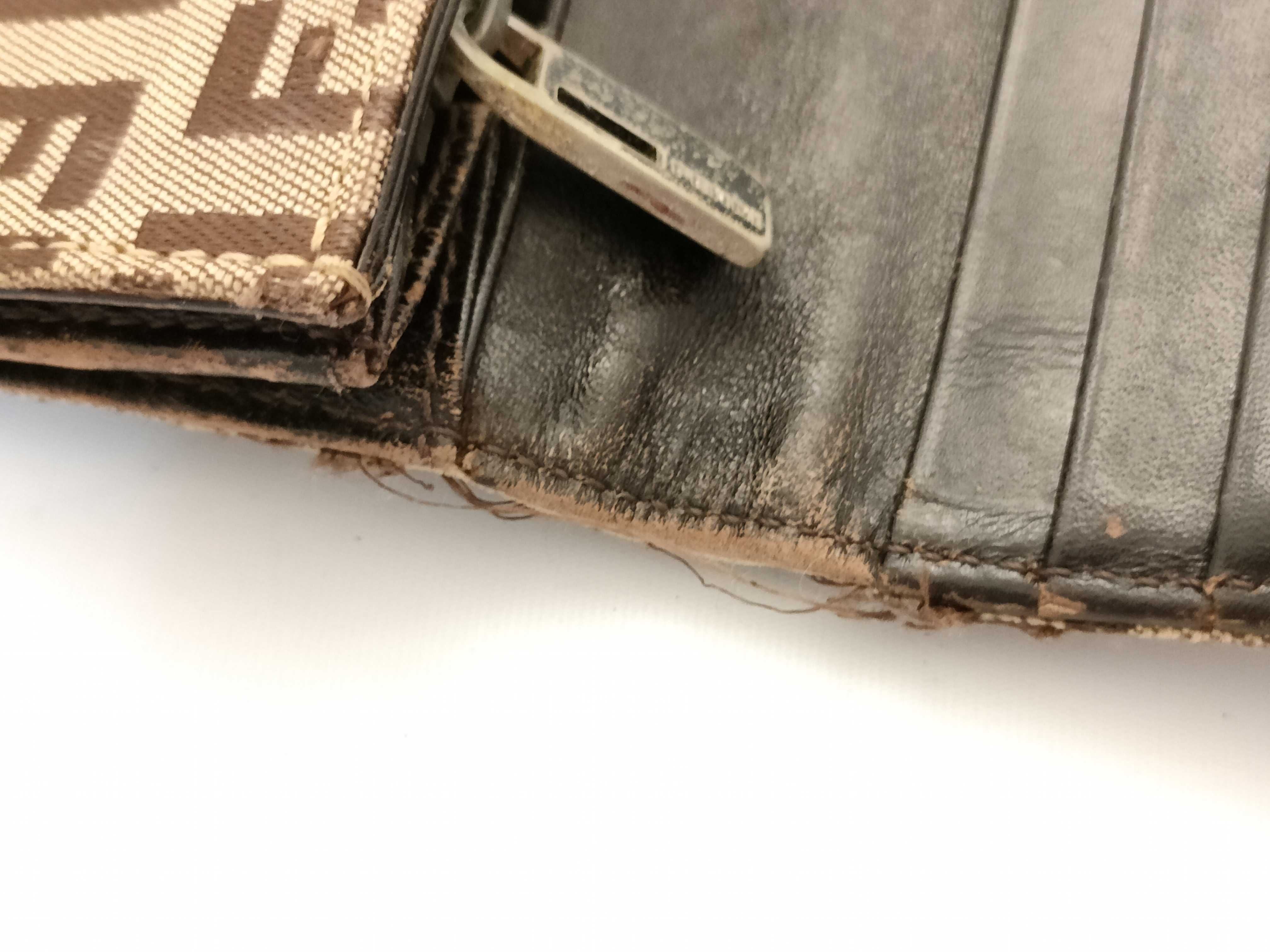 【水曜終了】(10223_0301)FENDI ズッカ柄 ズッカ ズッキーノ 財布 2点 財布