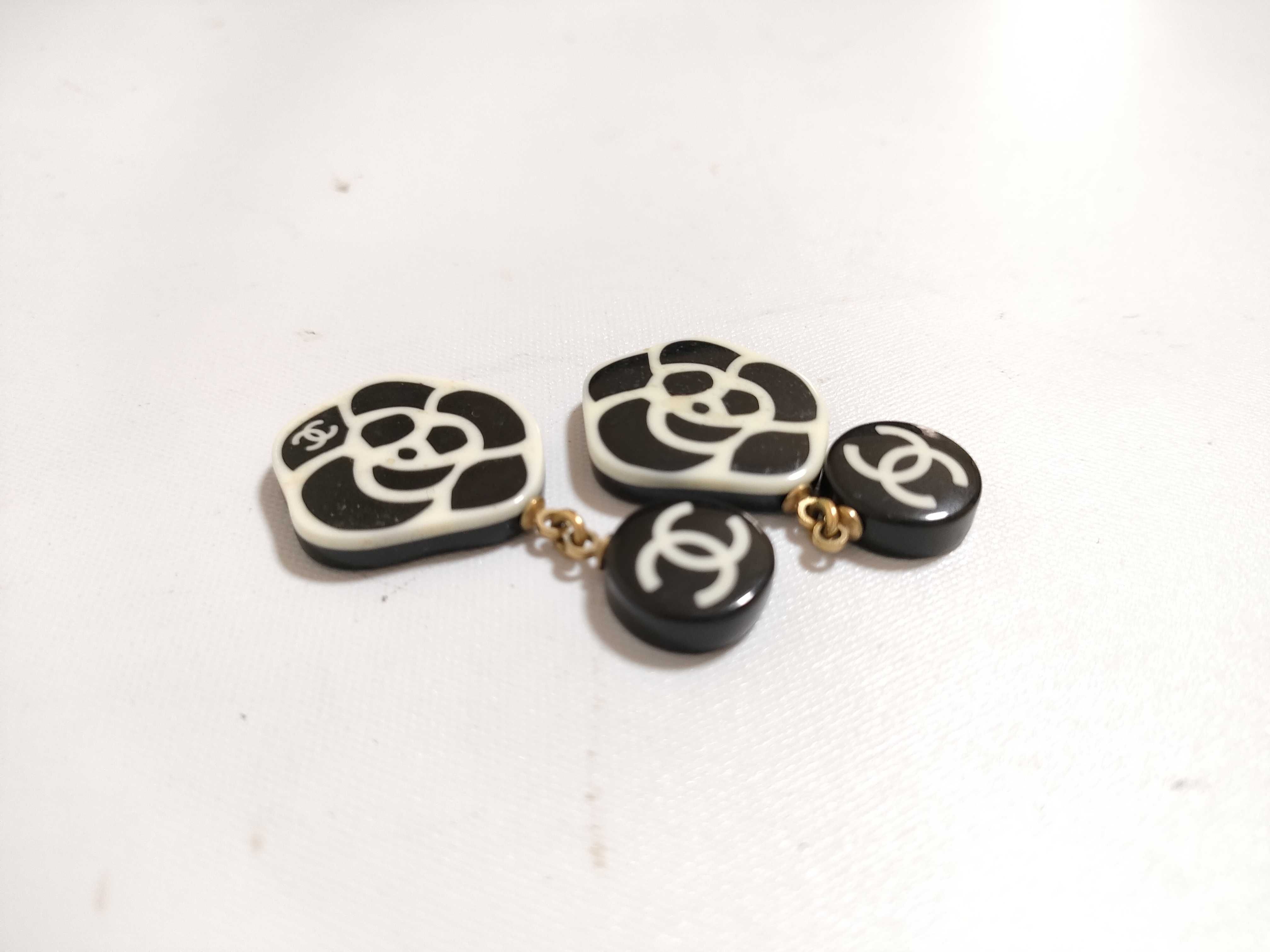 【水曜終了】(10228_0111)CHANEL カメリア イヤリング 03P イヤリング