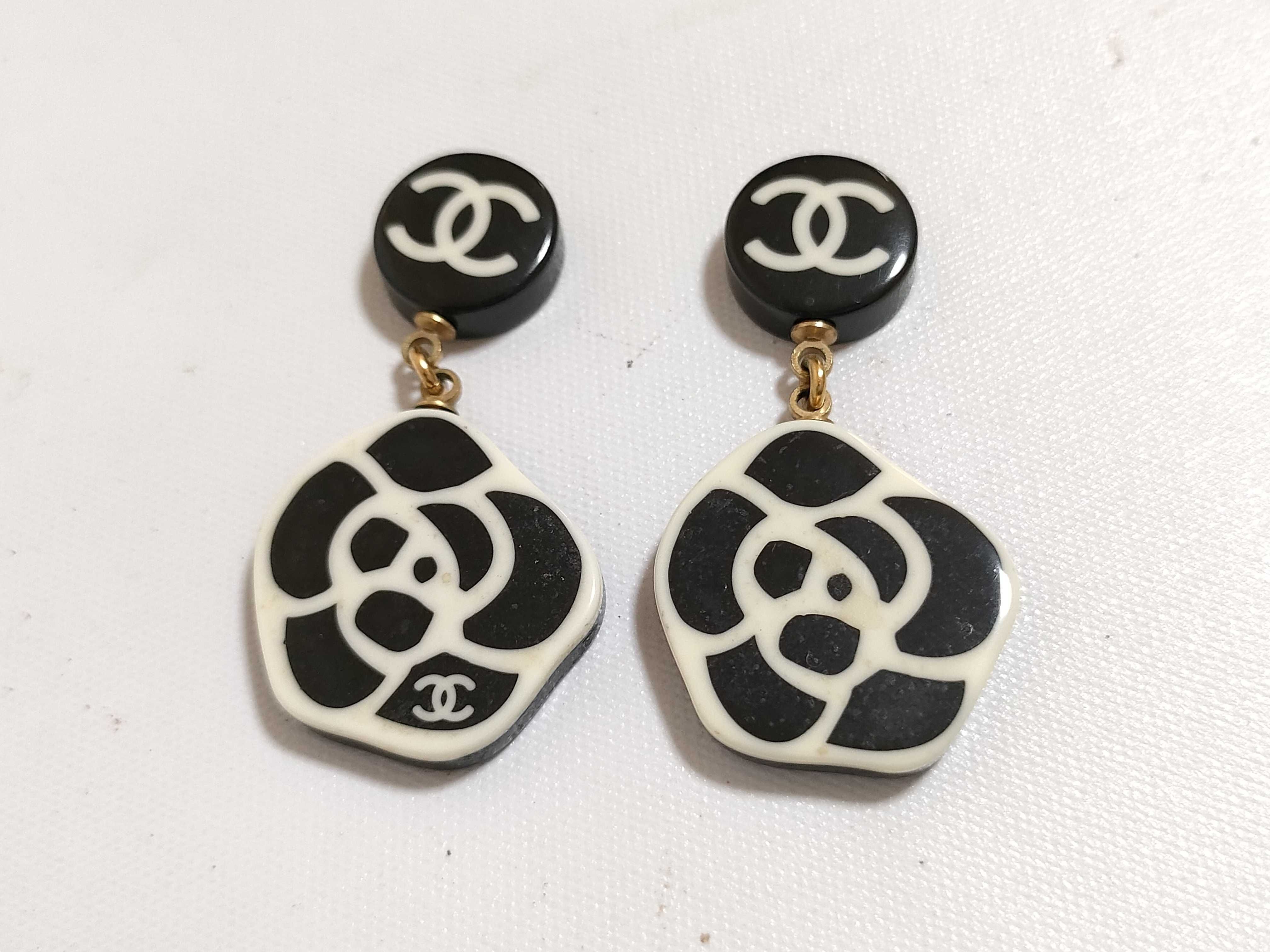 【水曜終了】(10228_0111)CHANEL カメリア イヤリング 03P イヤリング
