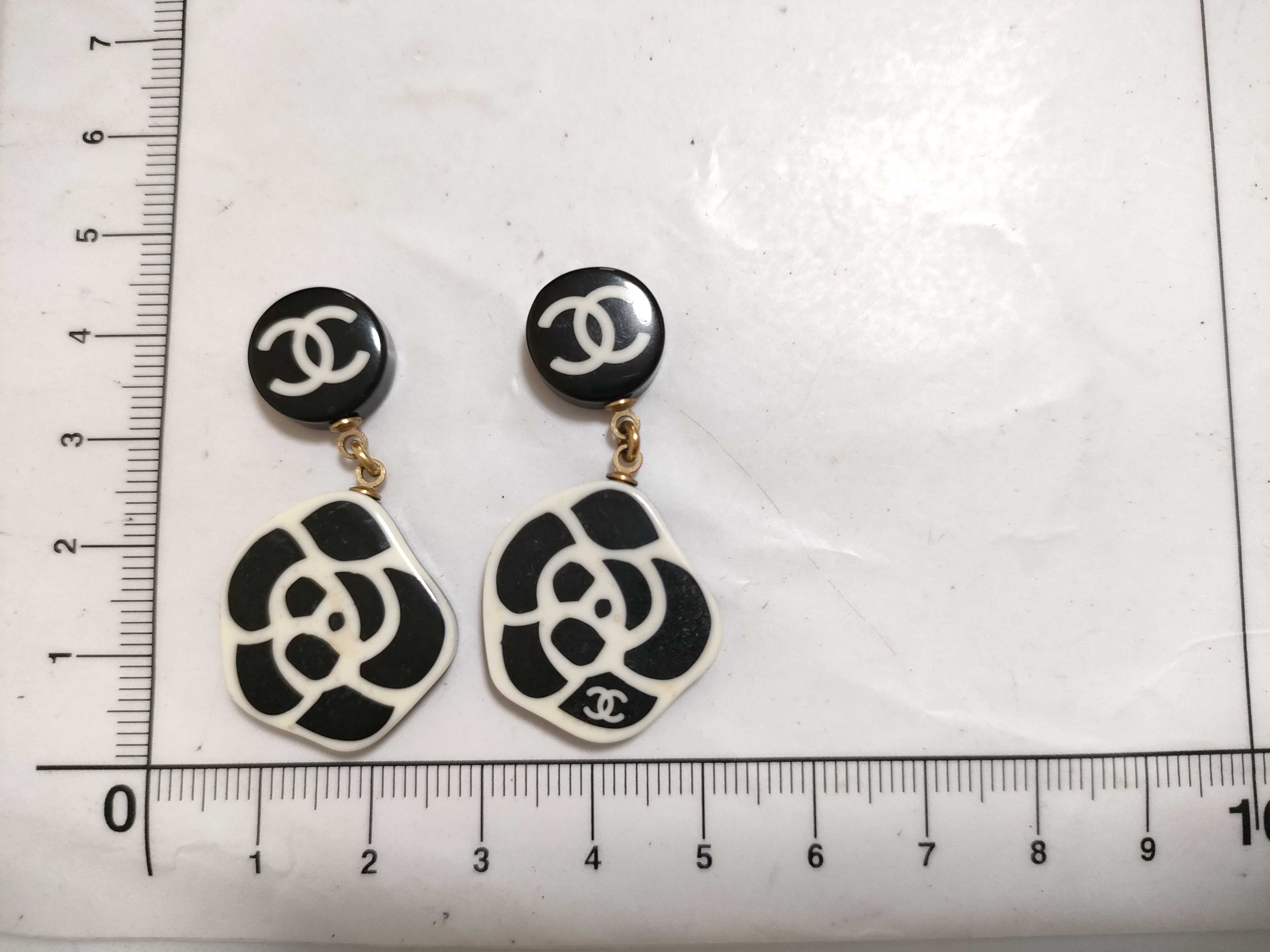 【水曜終了】(10228_0111)CHANEL カメリア イヤリング 03P イヤリング