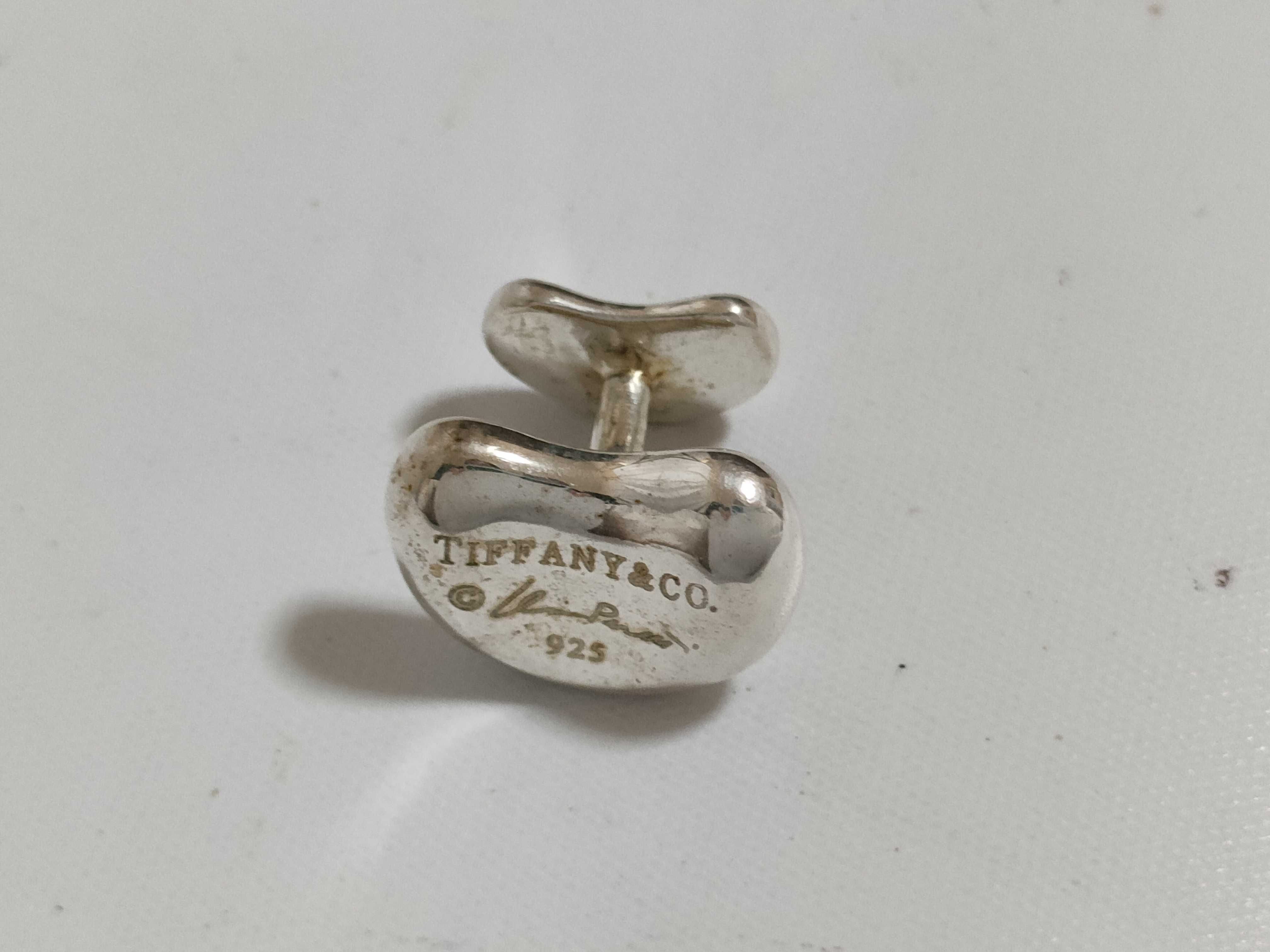 【水曜終了】(10221_0321)Tiffany&Co. ビーン カフス ビーン 925 ネクタイピン・カフス