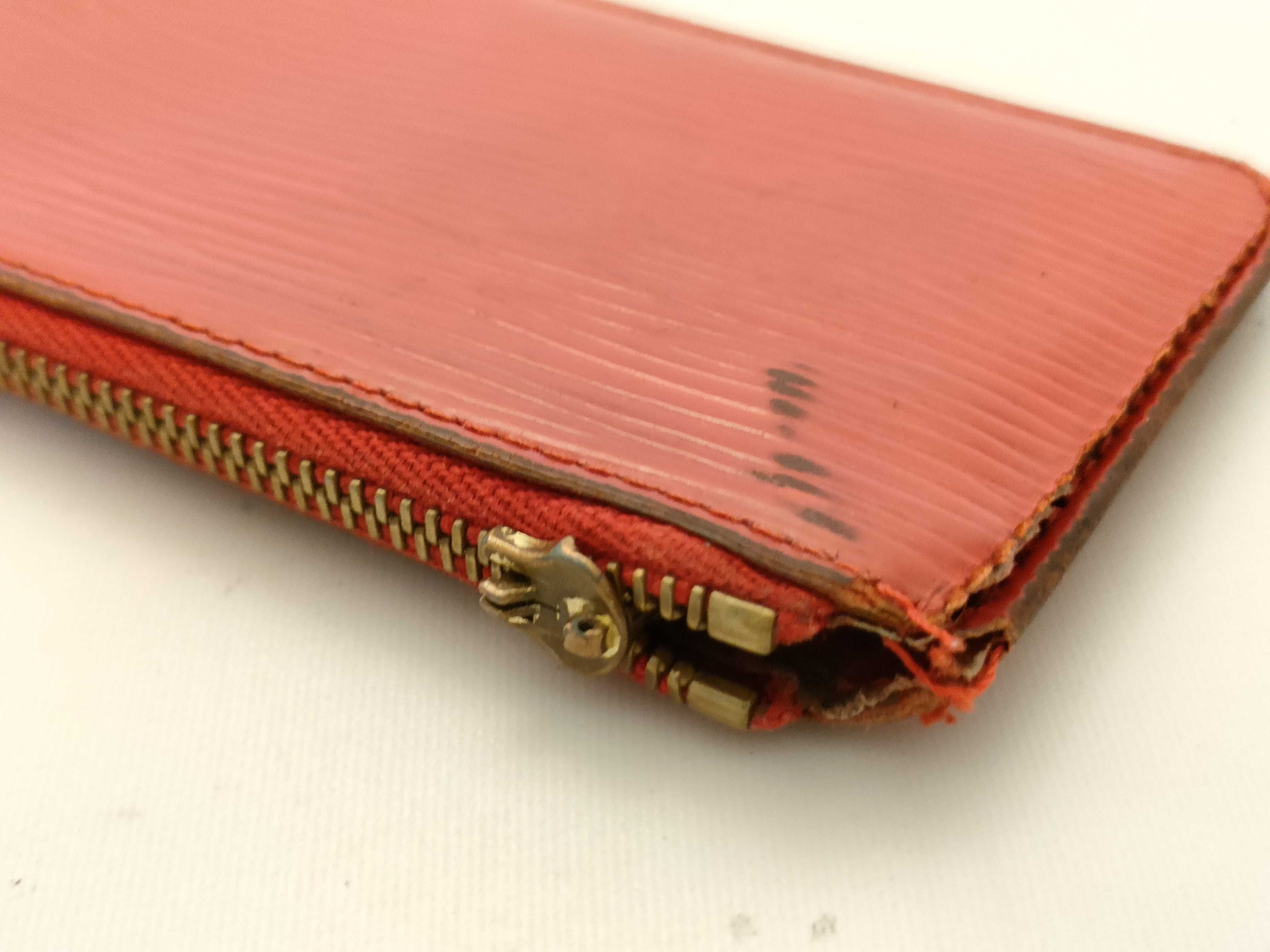 【水曜終了】(10223_0051)LOUIS VUITTON エピ 財布 コインケース ファスナージャンク/ブルガリ財布など 財布