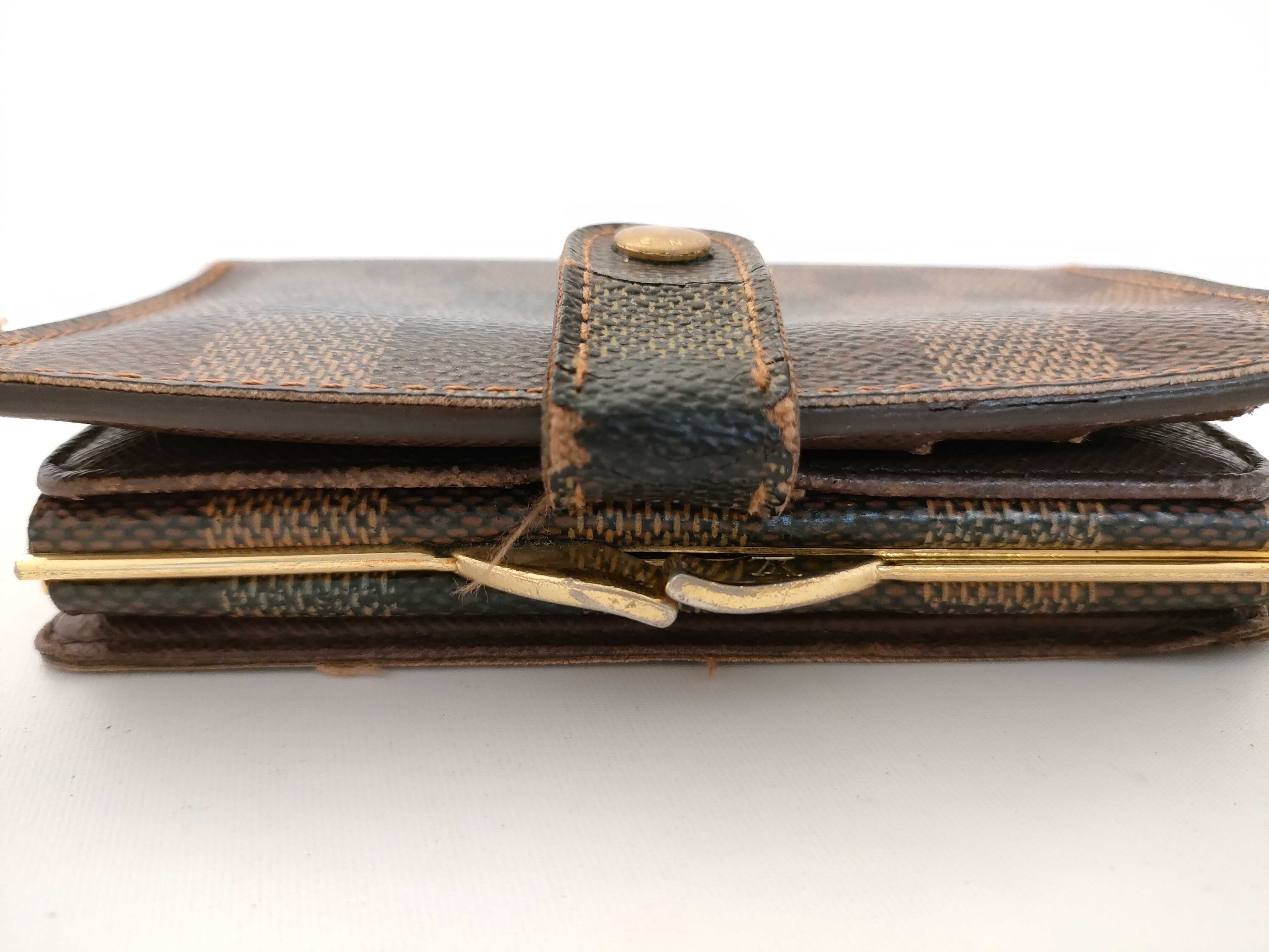 【水曜終了】(10223_0052)LOUIS VUITTON ダミエ ポルトフォイユ ヴィエノワ 2点 セット 財布