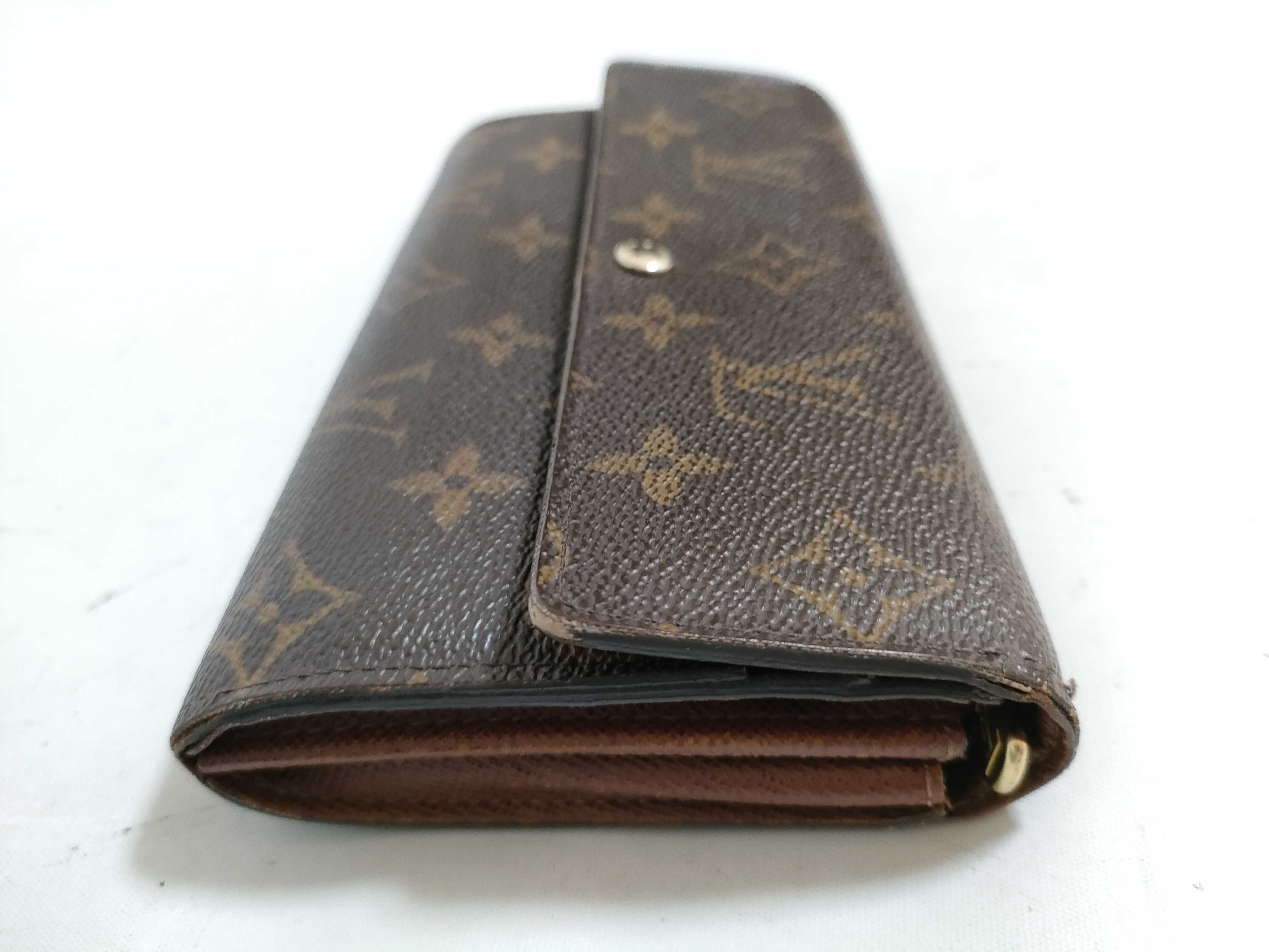 【水曜終了】(10229_0007)LOUIS VUITTON モノグラム M61734 ポルトフォイユ サラ 財布