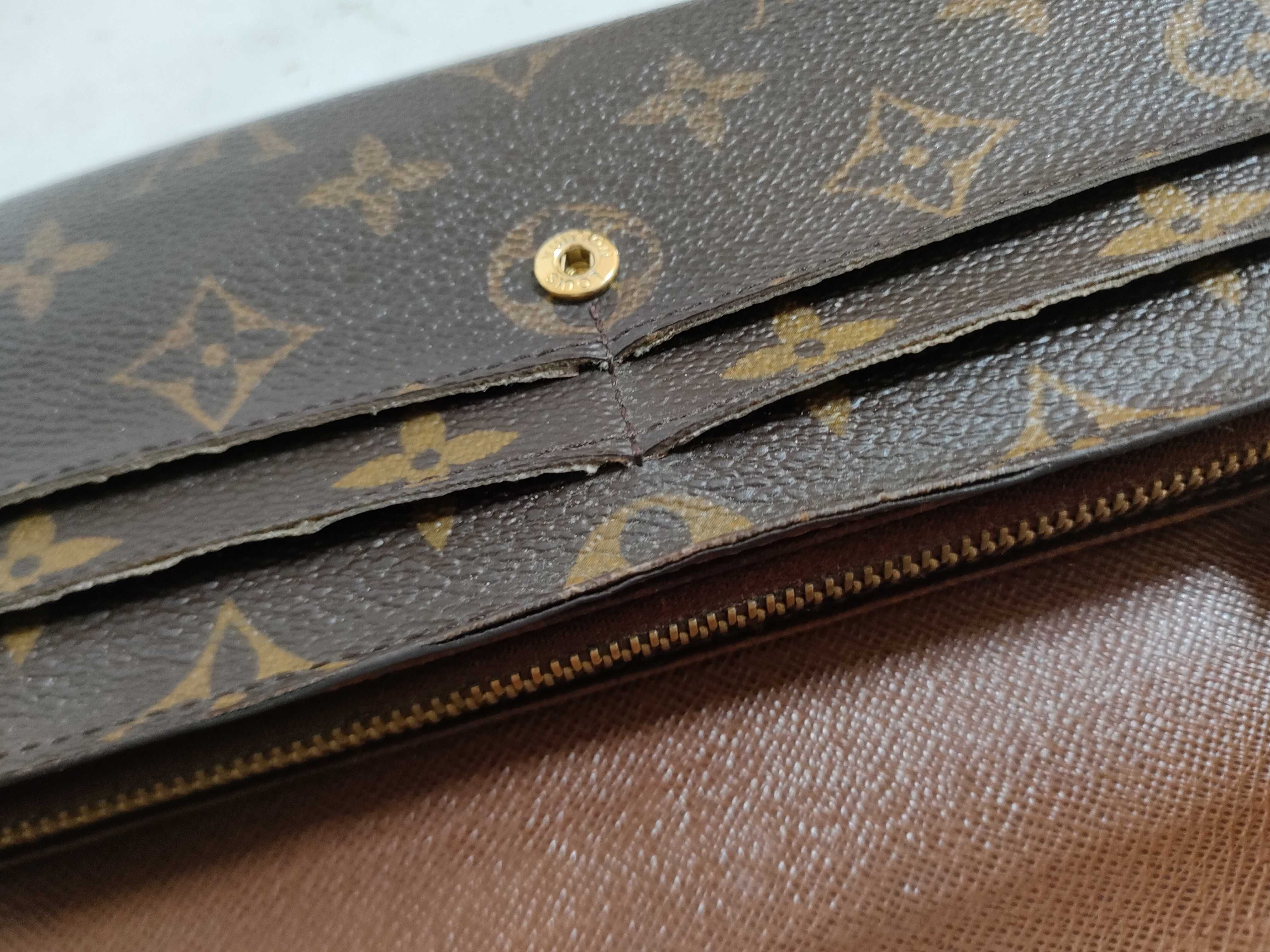 【水曜終了】(10229_0007)LOUIS VUITTON モノグラム M61734 ポルトフォイユ サラ 財布