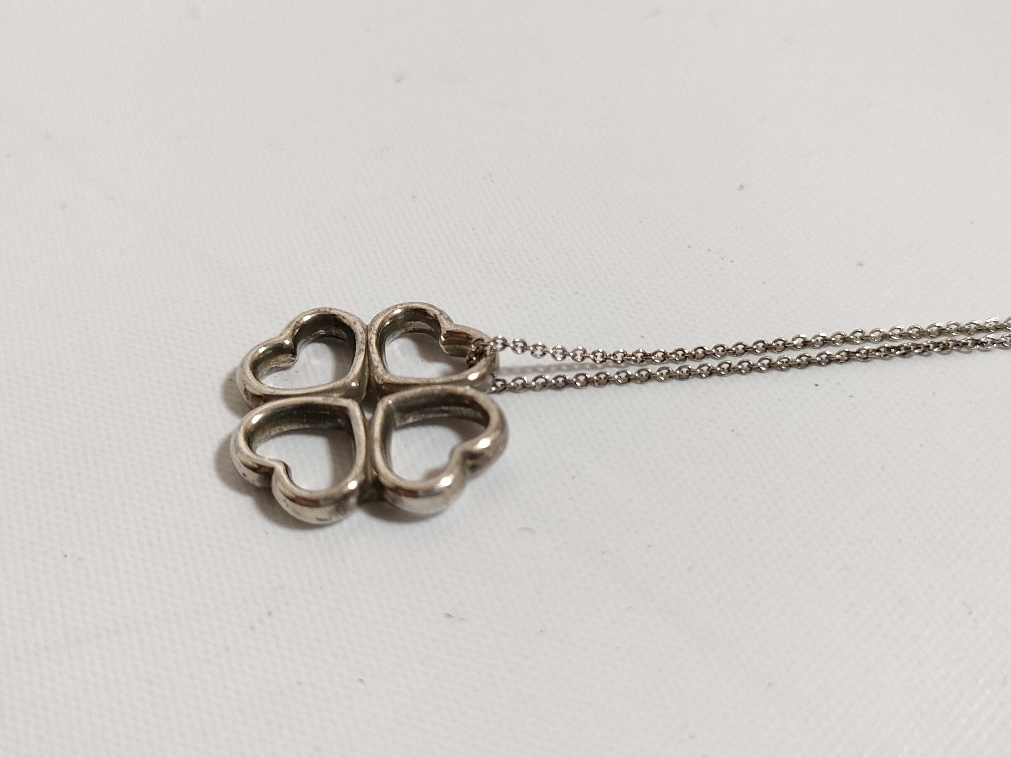 【水曜終了】(10221_0314)Tiffany&Co. クローバーネックレス ネックレス