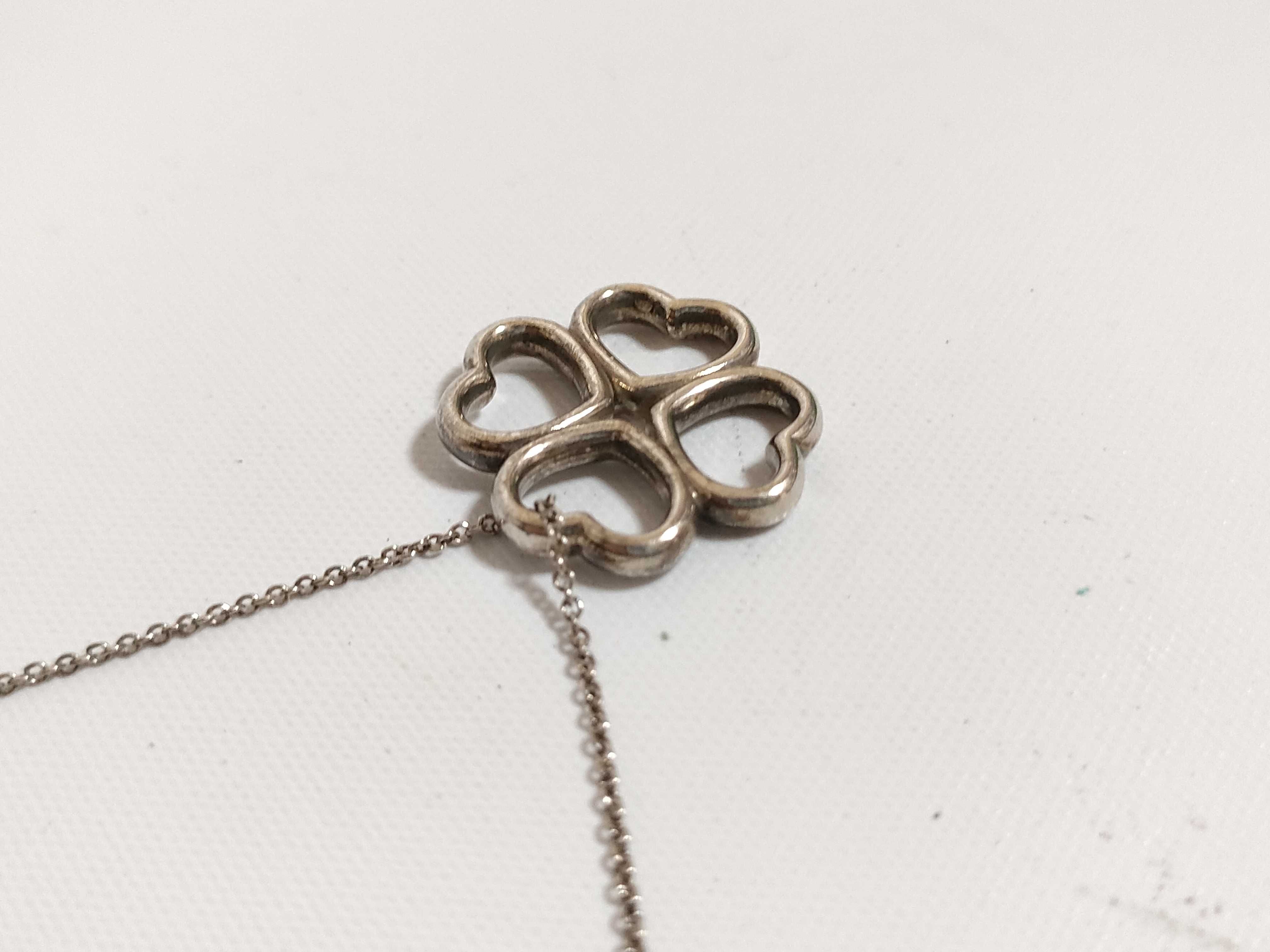 【水曜終了】(10221_0314)Tiffany&Co. クローバーネックレス ネックレス