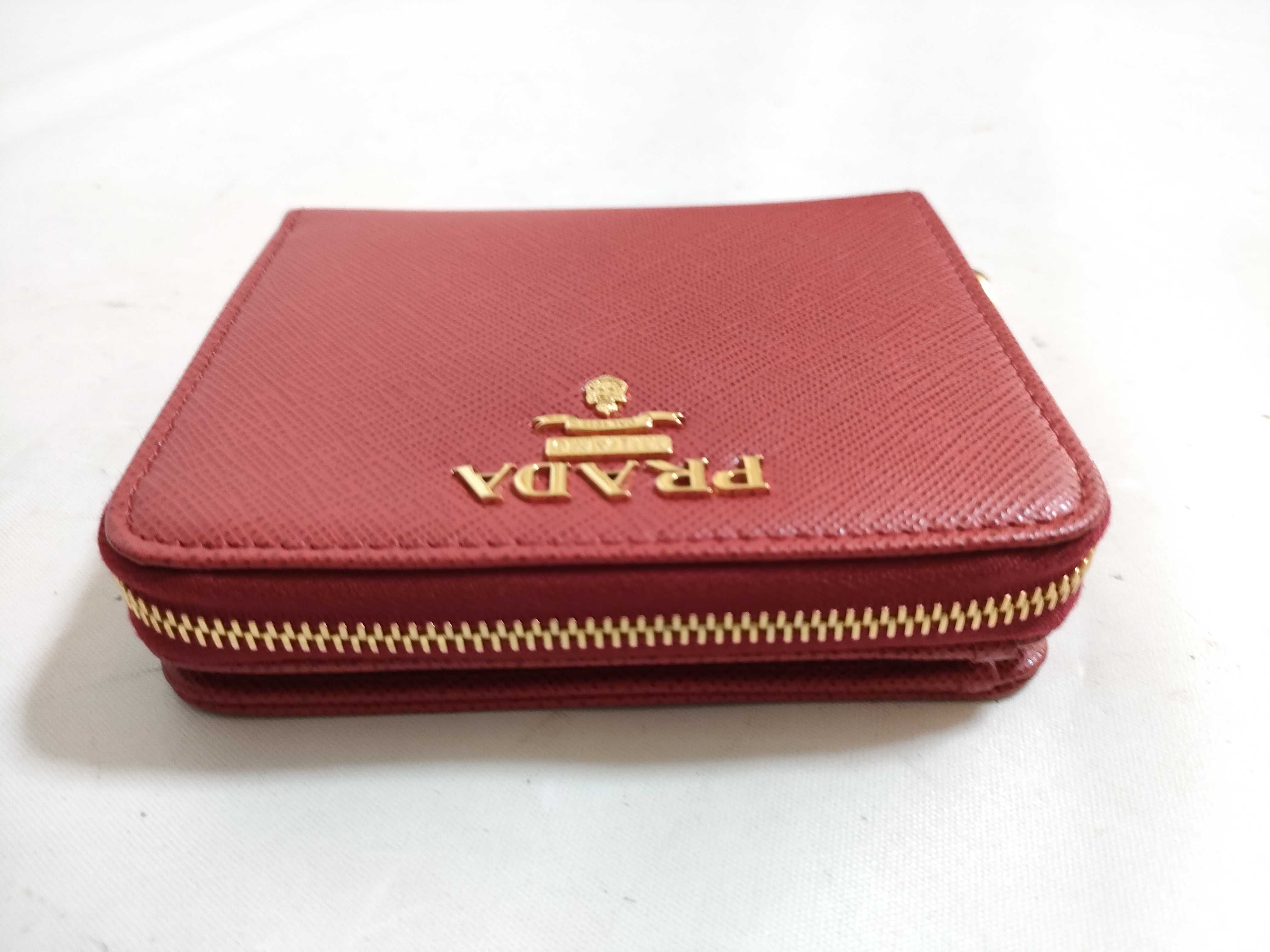 【水曜終了】(10221_0232)PRADA サフィアーノ 2つ折り財布 1ML036 財布