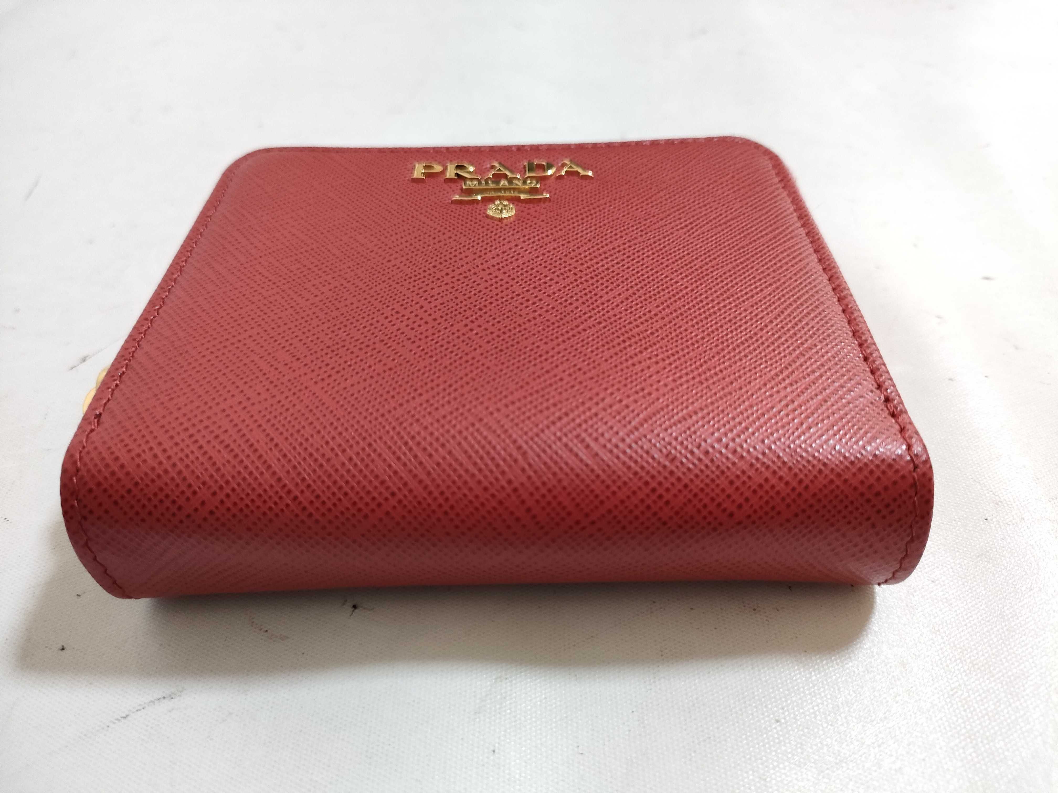 【水曜終了】(10221_0232)PRADA サフィアーノ 2つ折り財布 1ML036 財布